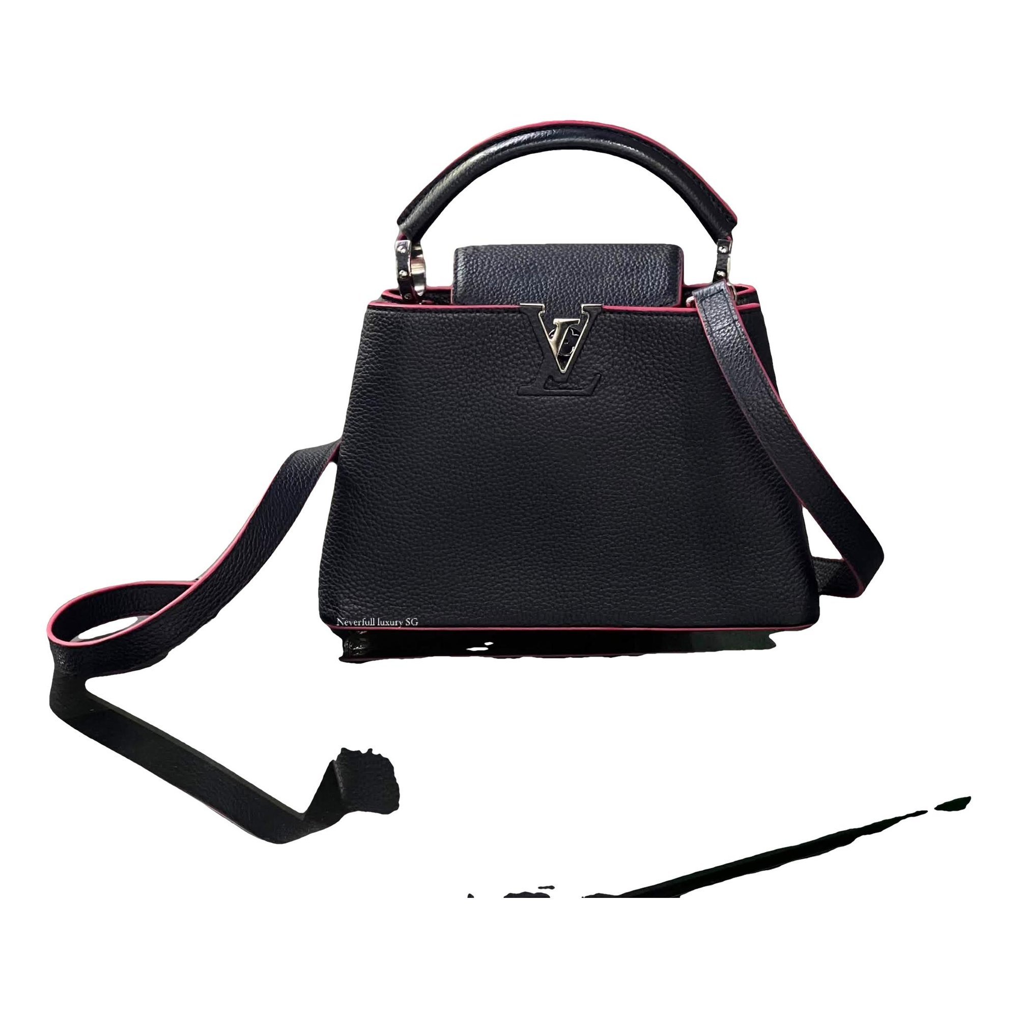 Capucines leather handbag