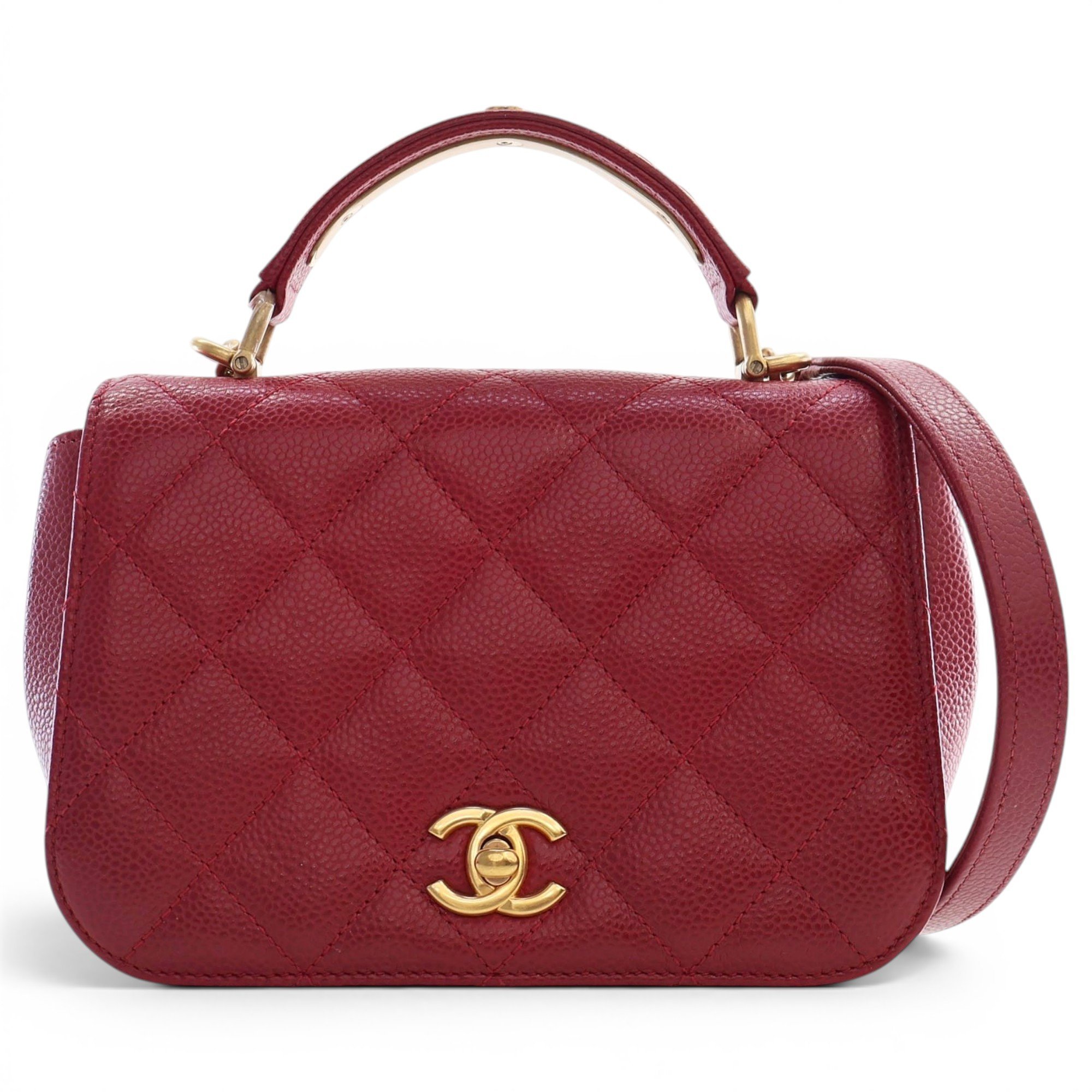 Leather crossbody bag