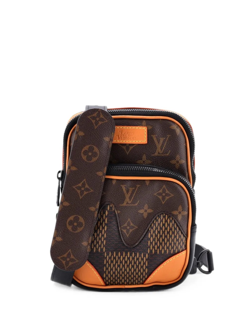 Nigo Amazone Sling Bag Limited Edition Giant Damier and Monogram Canvas crossbody bag