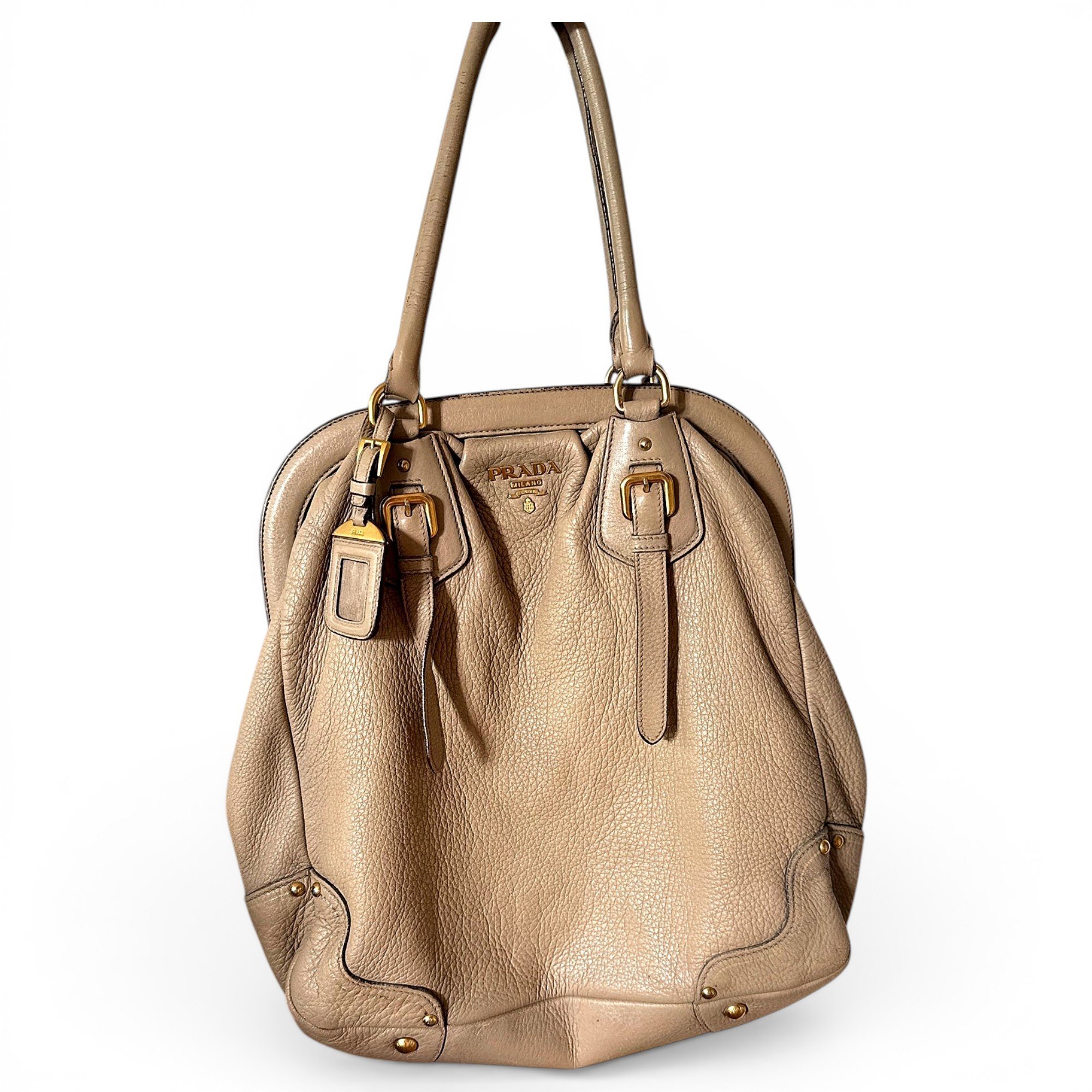 Leather handbag