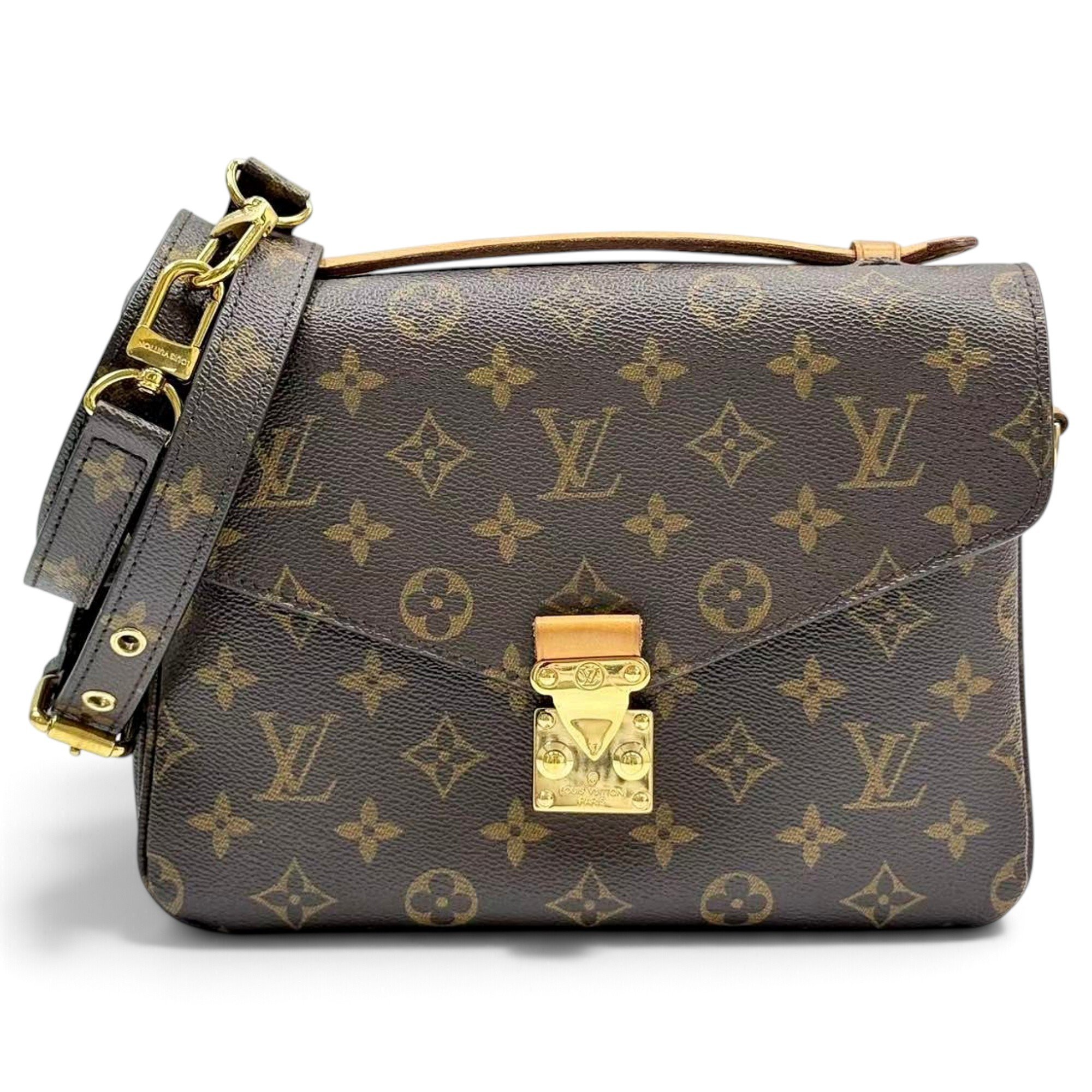 Metis leather crossbody bag