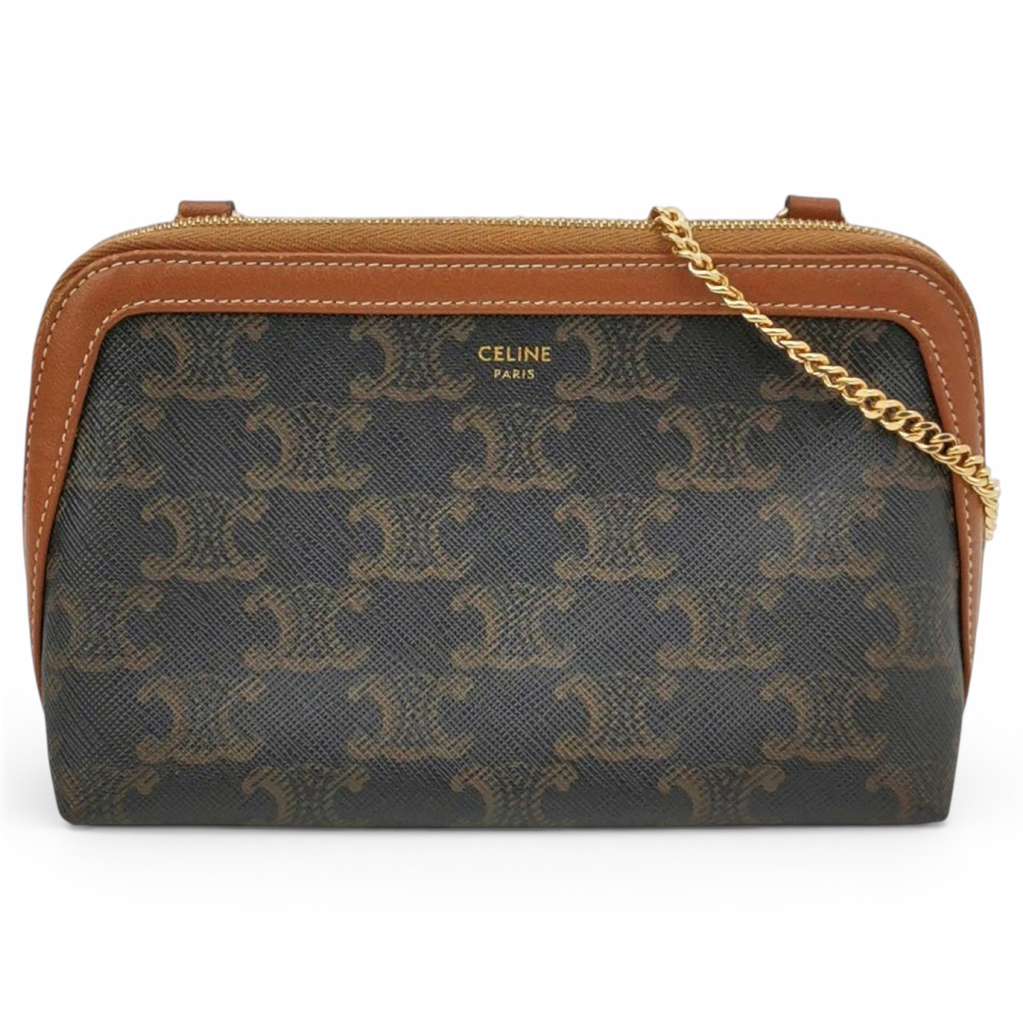 Leather crossbody bag
