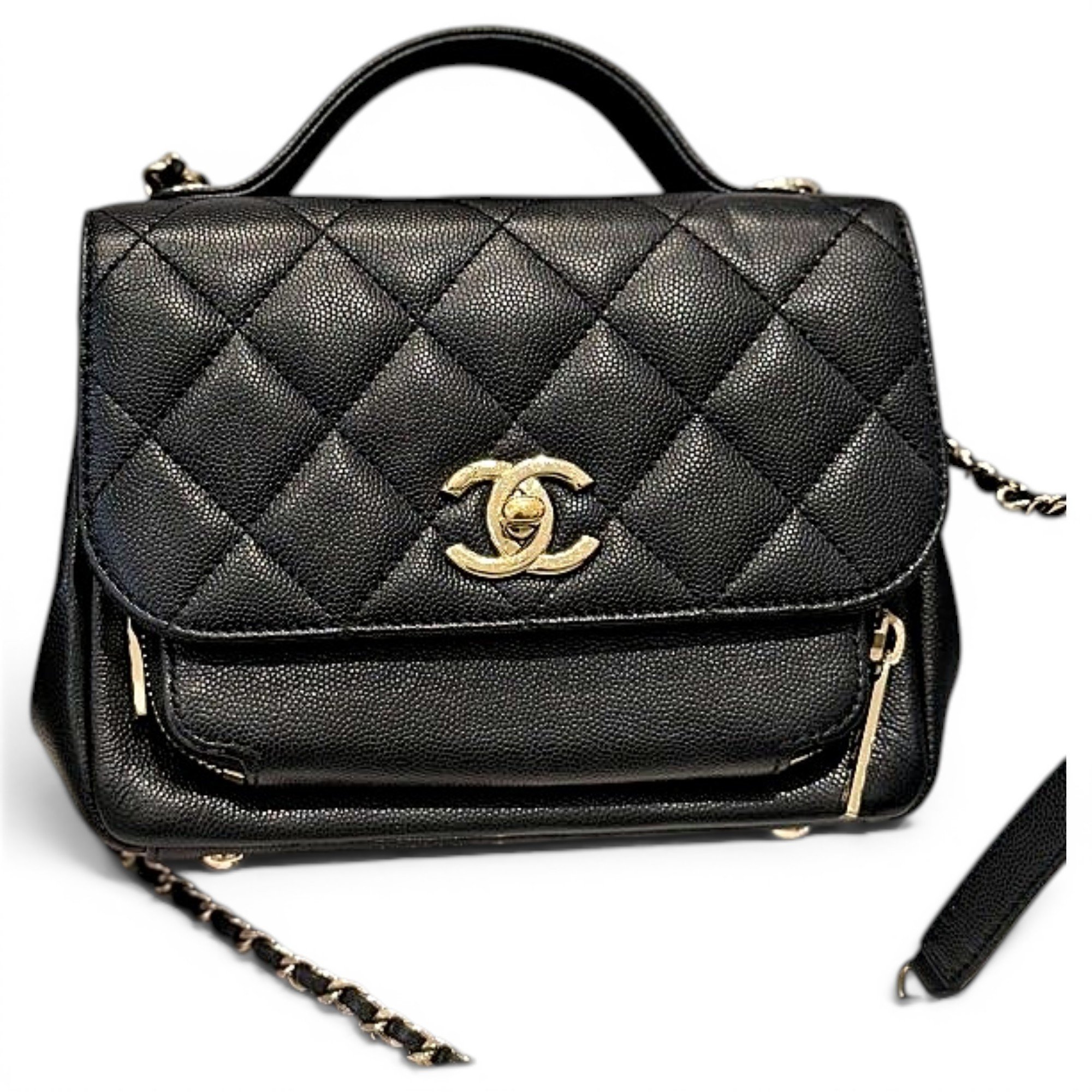 Leather handbag