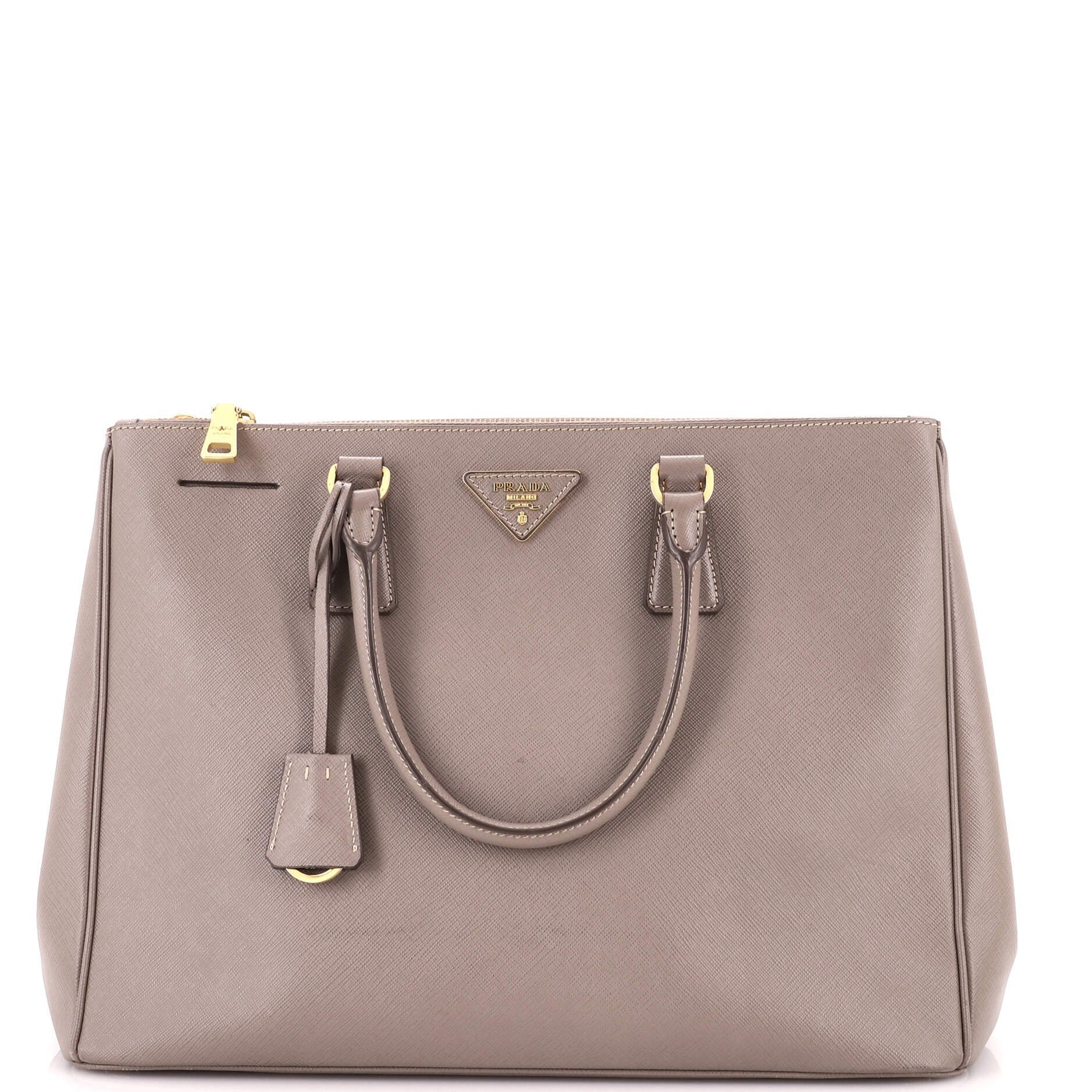 Leather tote