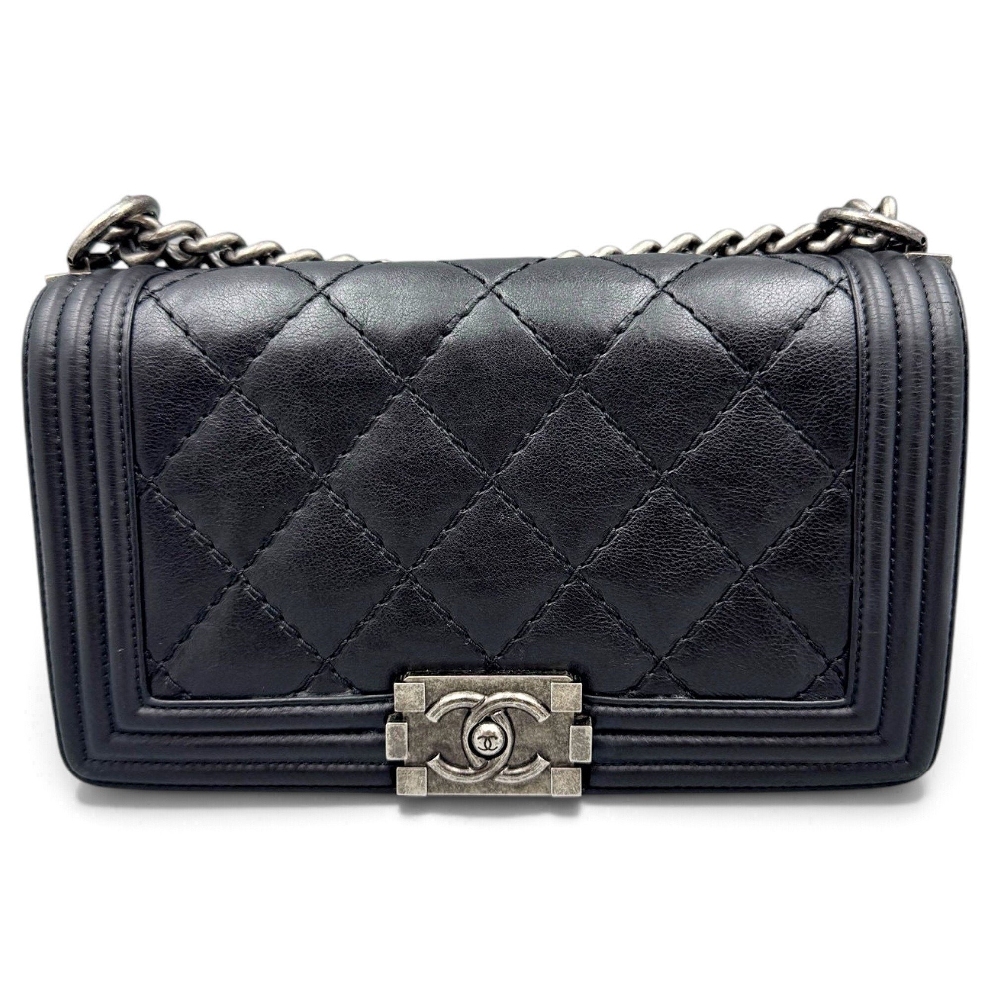 Boy leather handbag