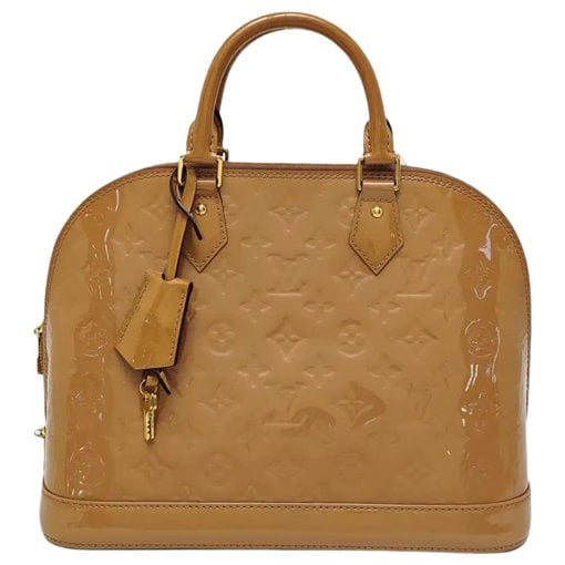Alma patent leather handbag