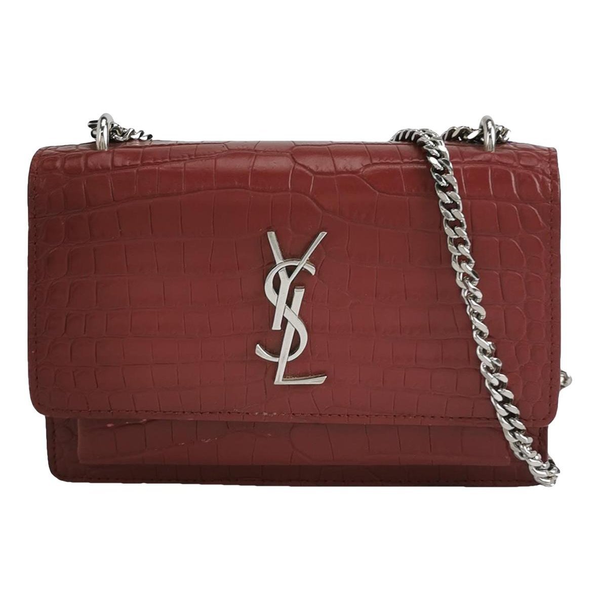 Sunset leather handbag