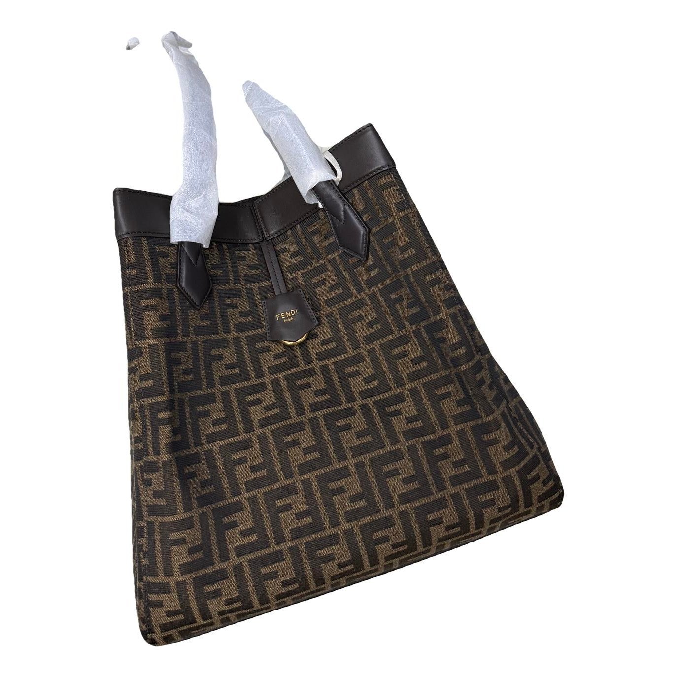 Origami leather handbag