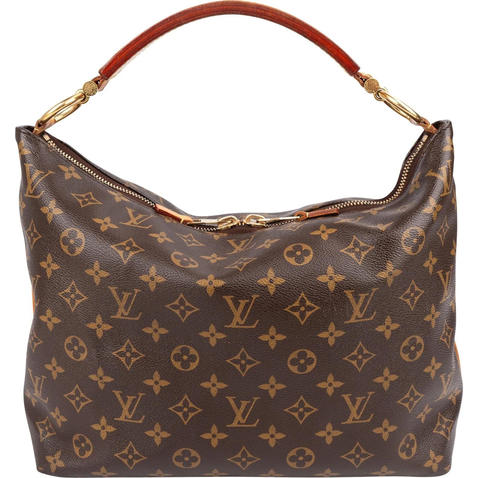 Louis Vuitton Sully leather handbag