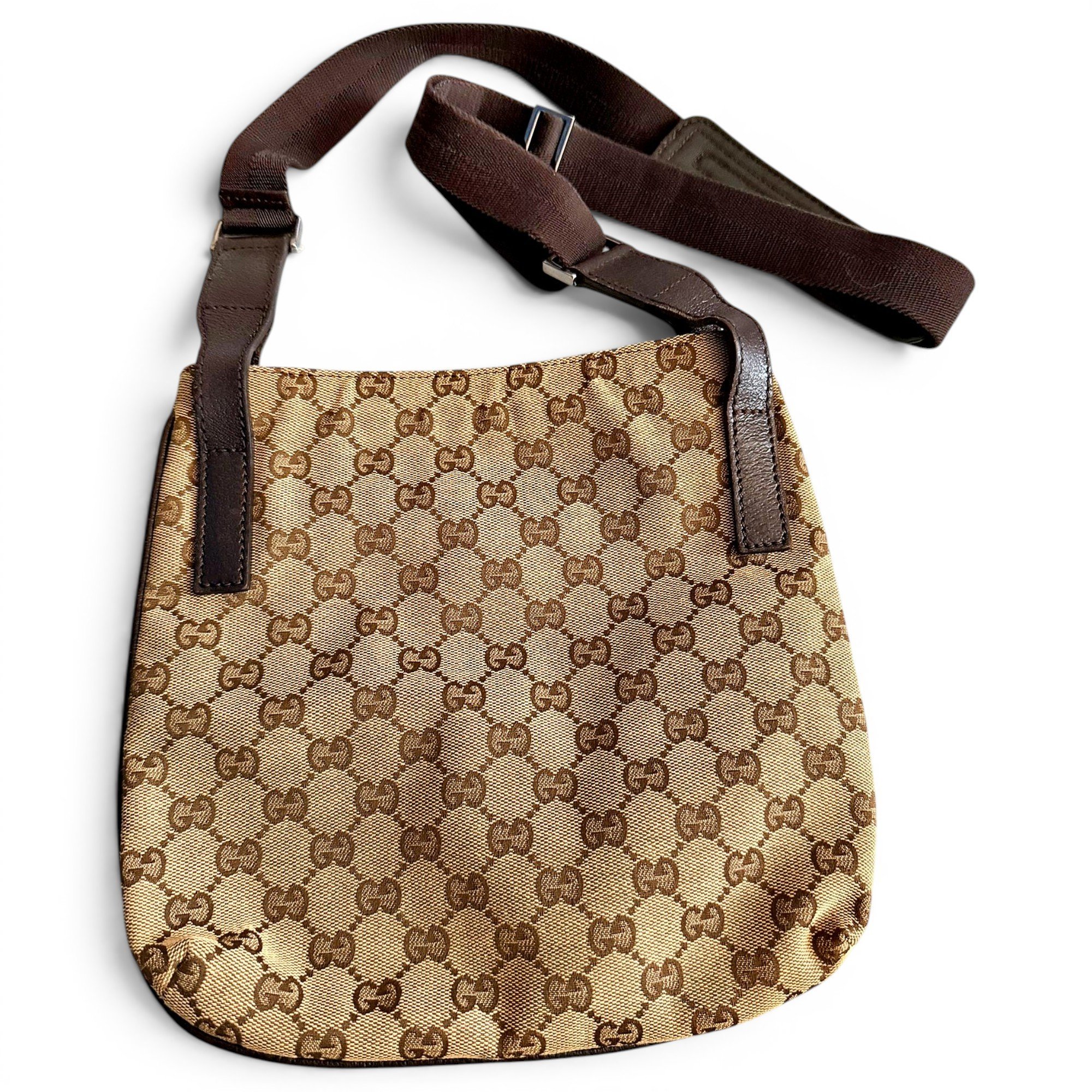 Leather crossbody bag