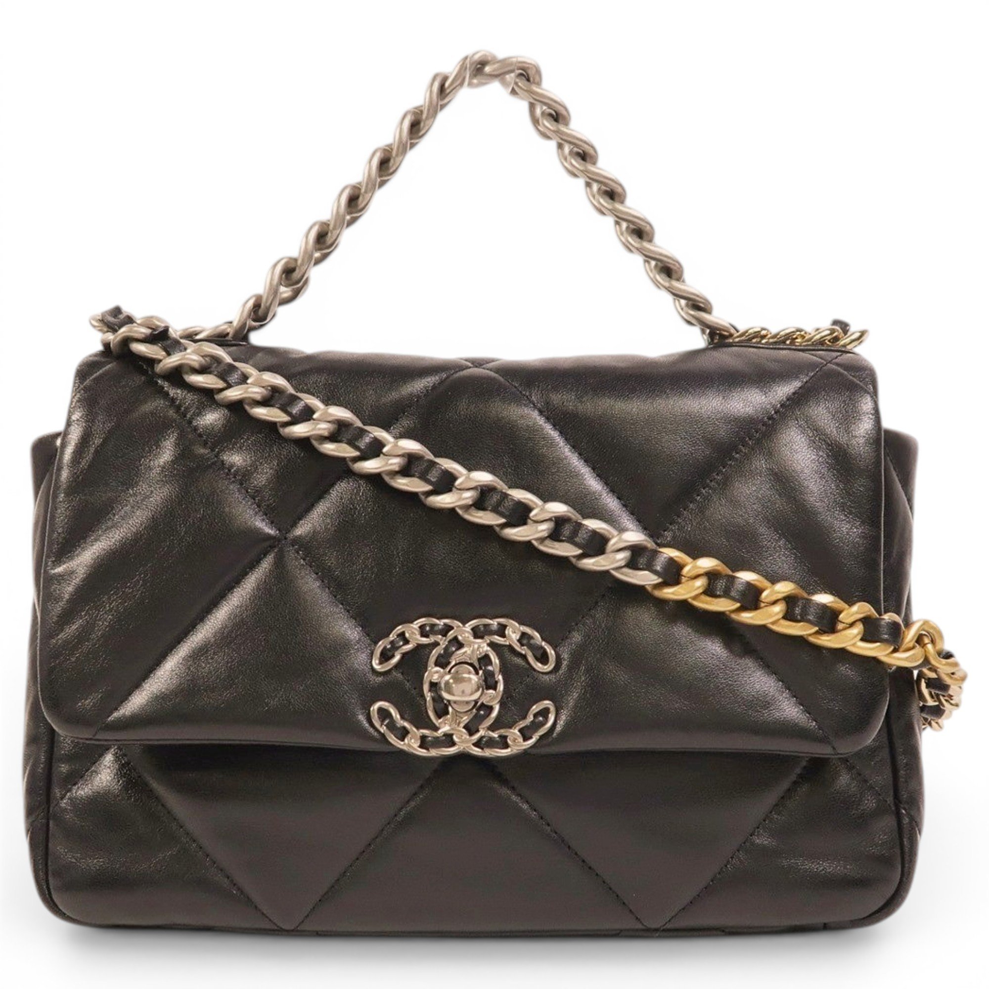 Chanel 19 leather handbag