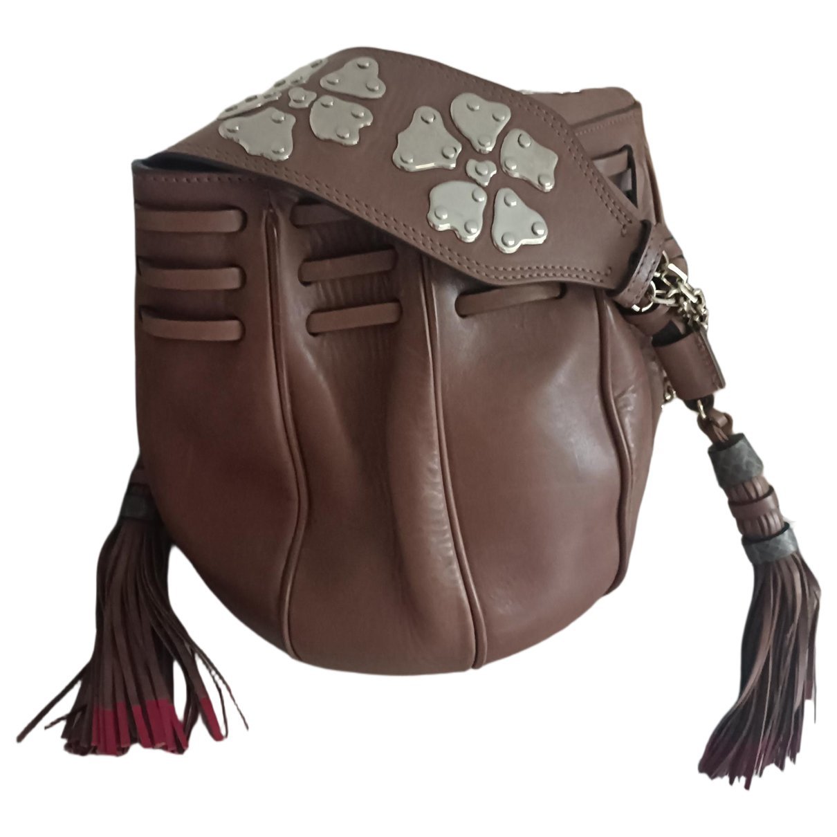 Leather handbag