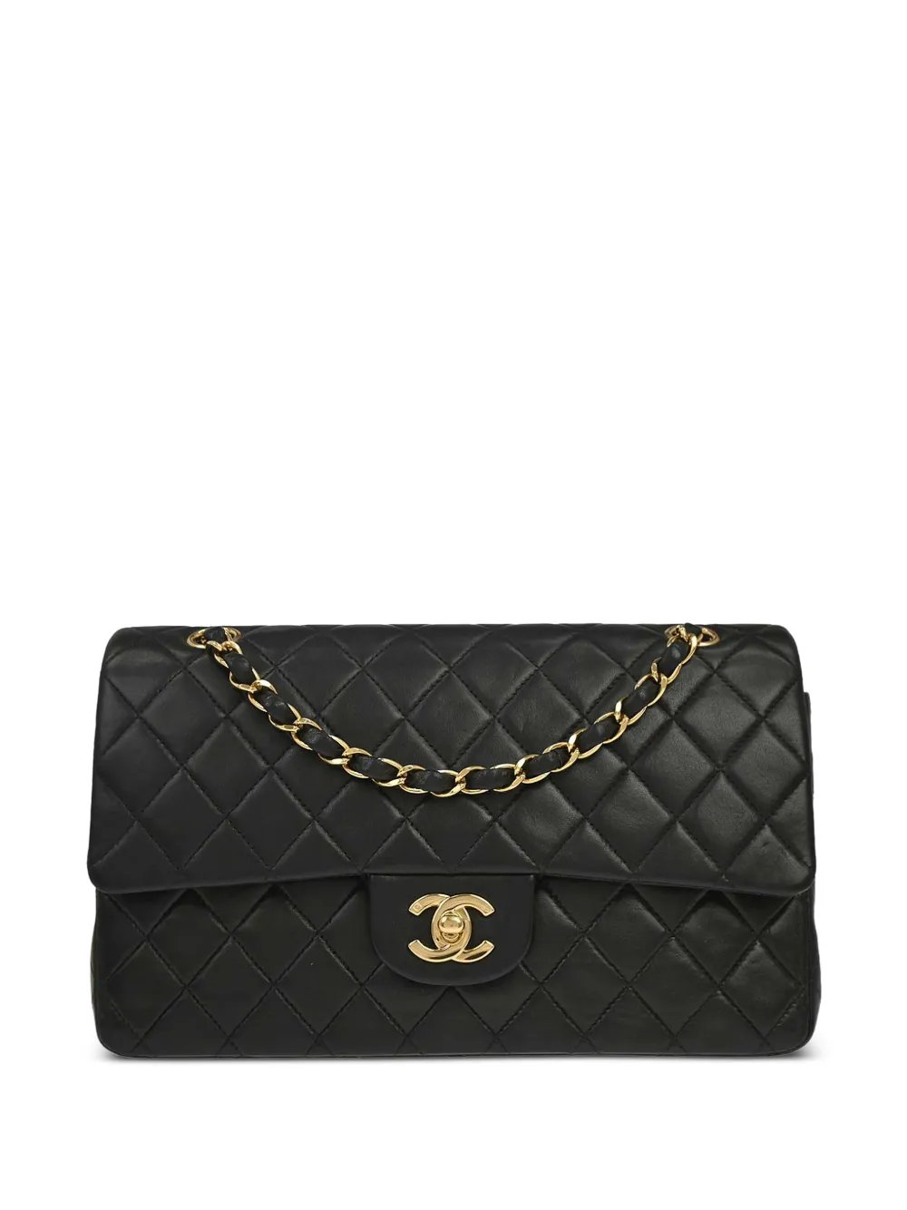 2002 medium Double Flap shoulder bag