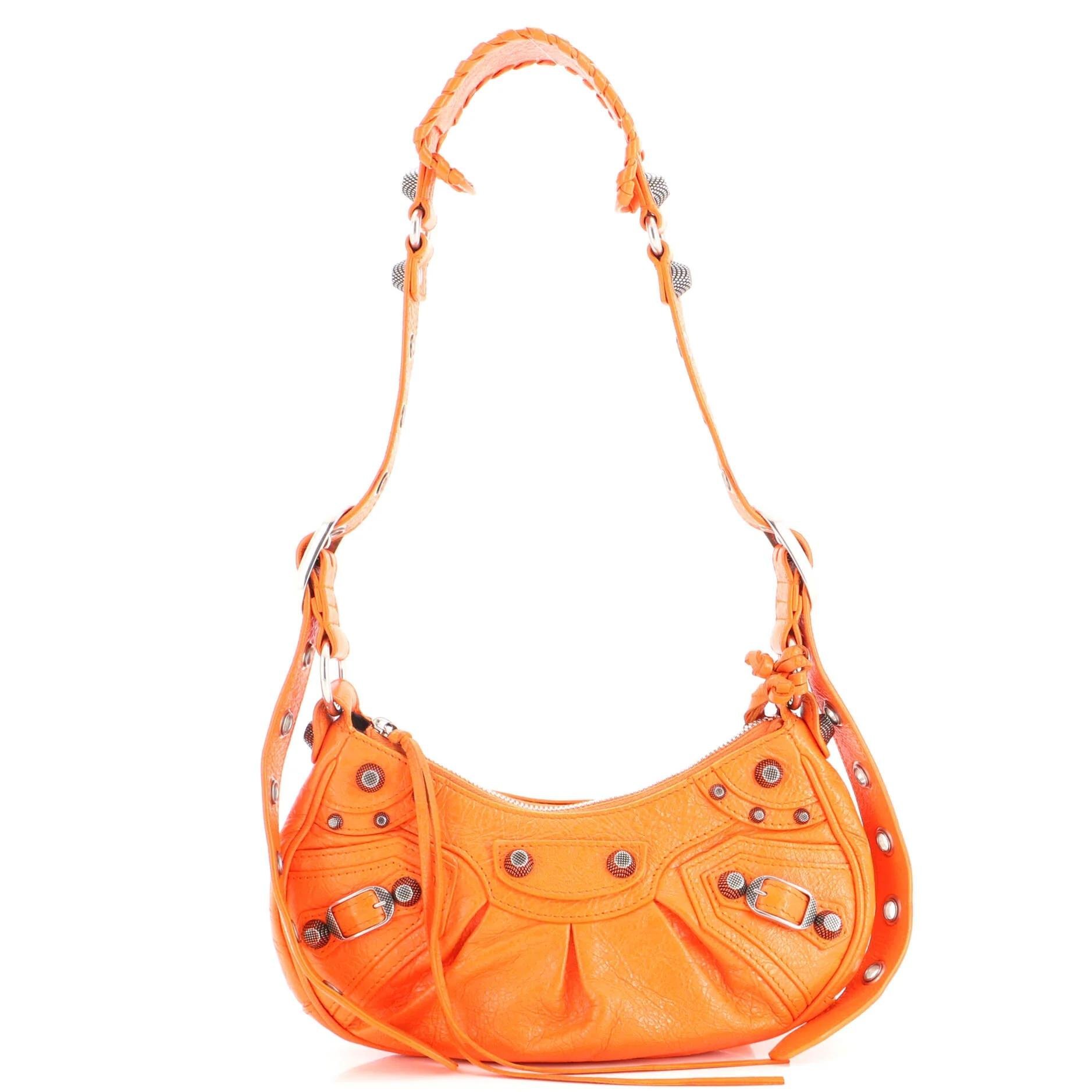 Leather handbag