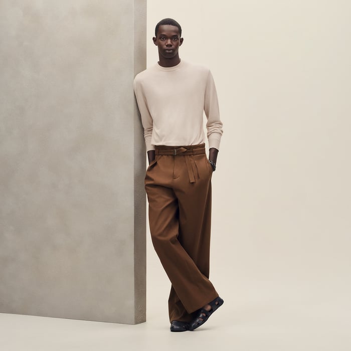 Ficelle "Detail H" Crewneck Sweater