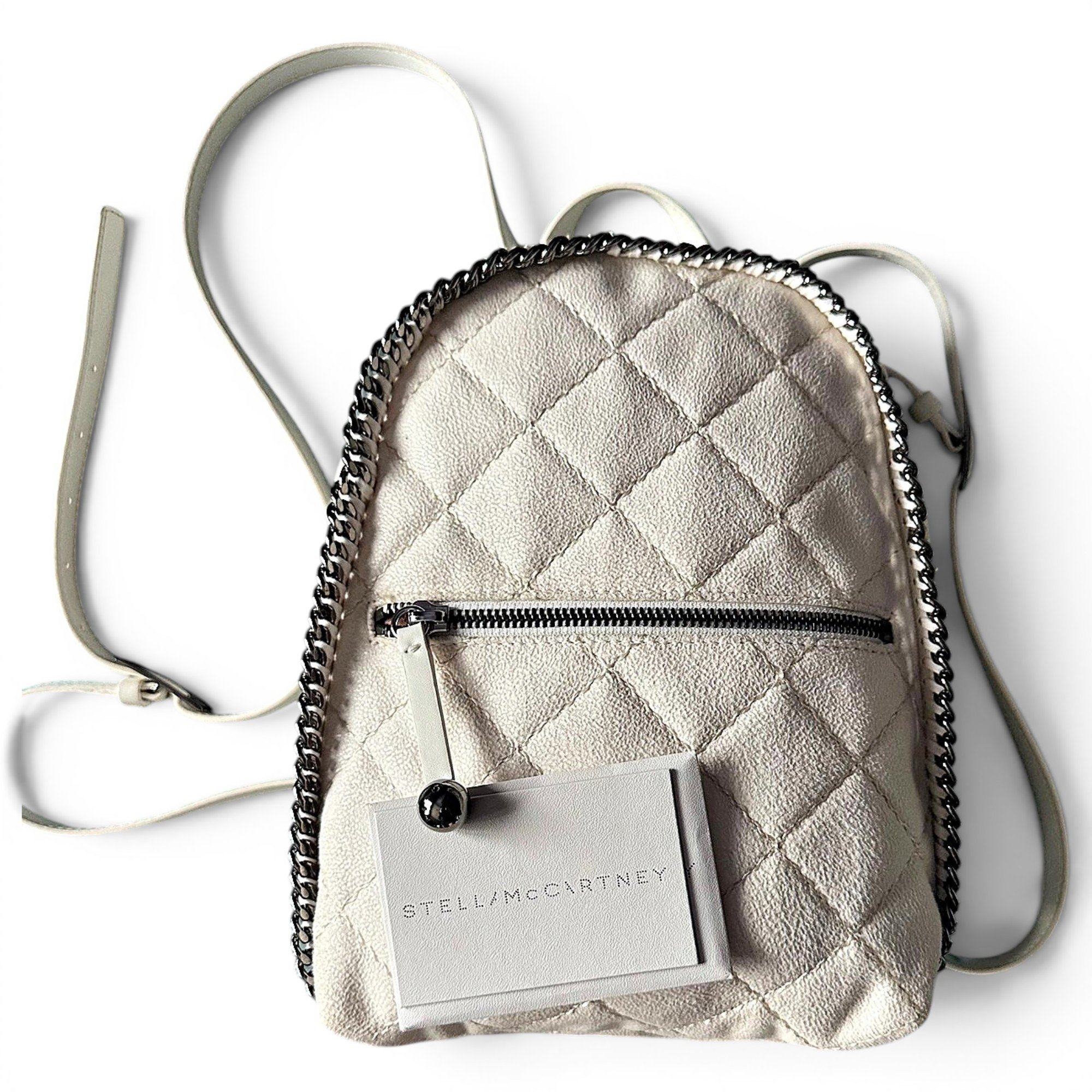 Falabella Go vegan leather backpack