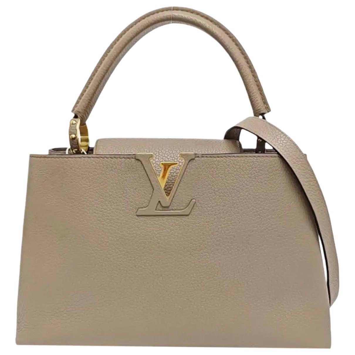 Capucines leather handbag