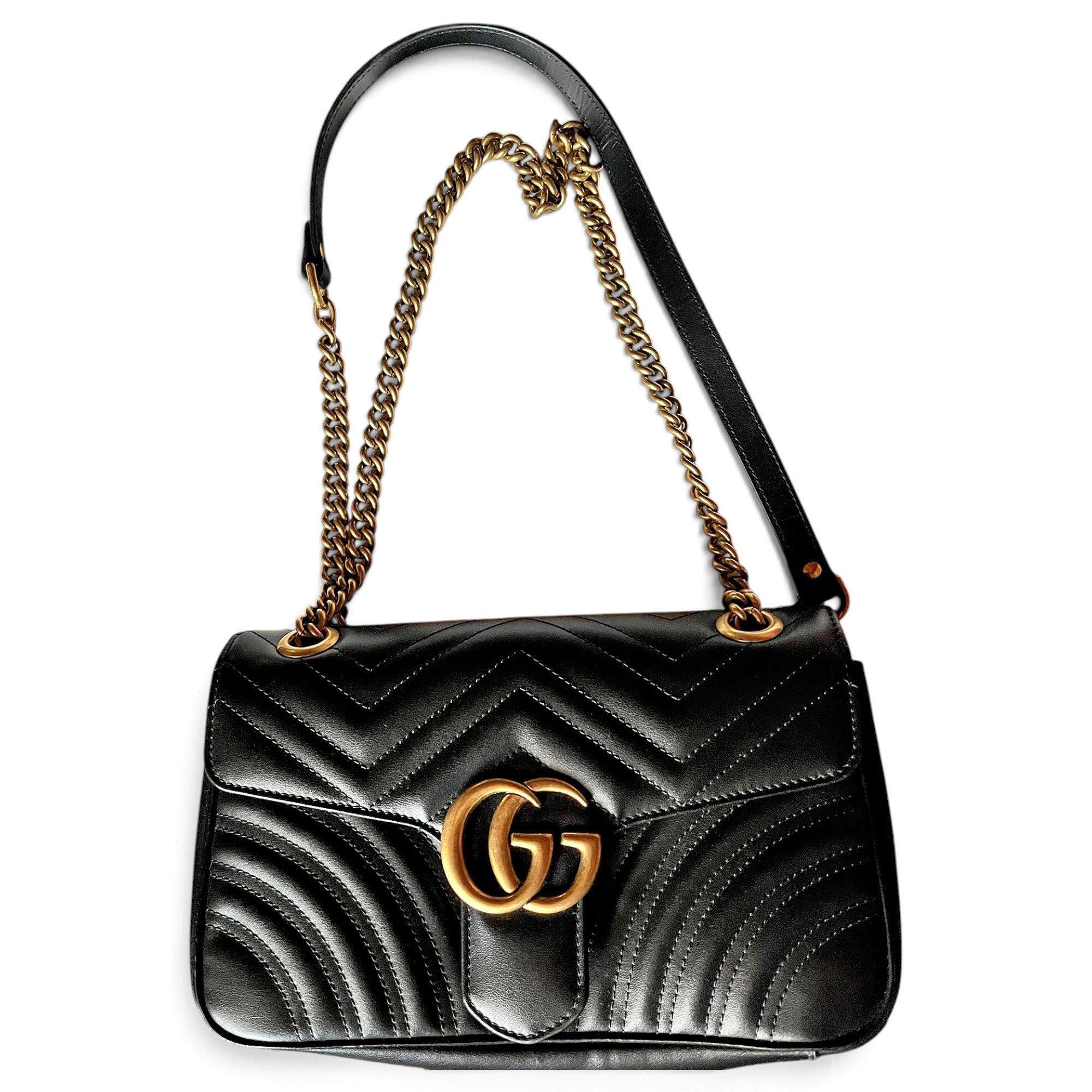 GG Marmont leather crossbody bag