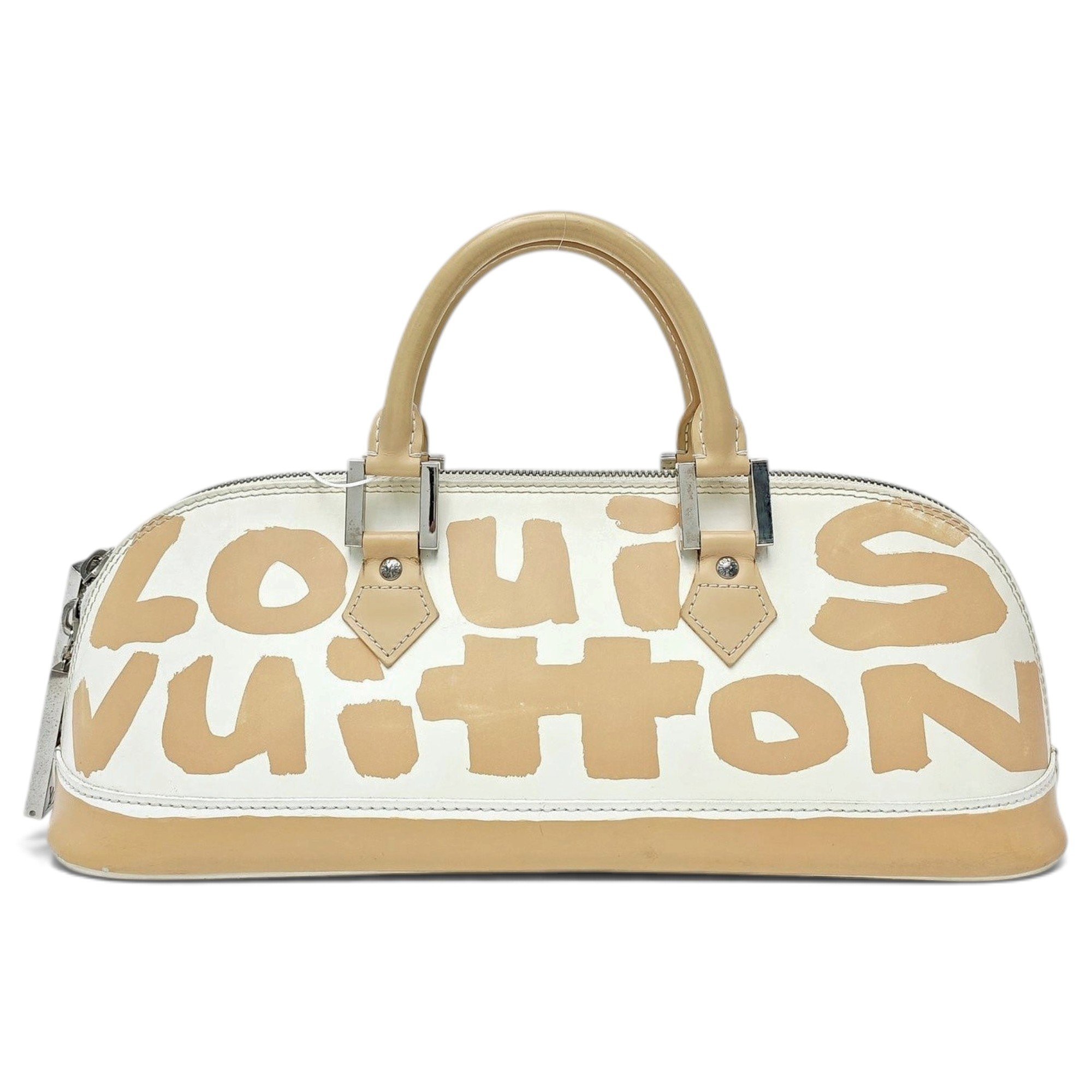 Alma leather handbag