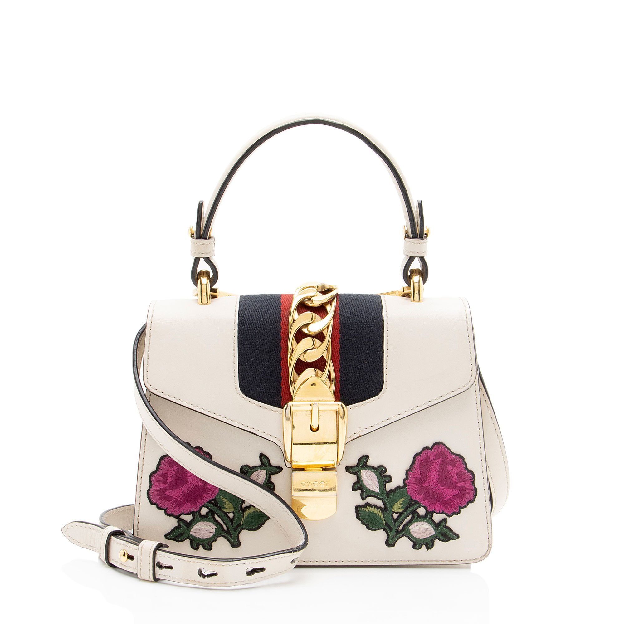 Sylvie leather satchel