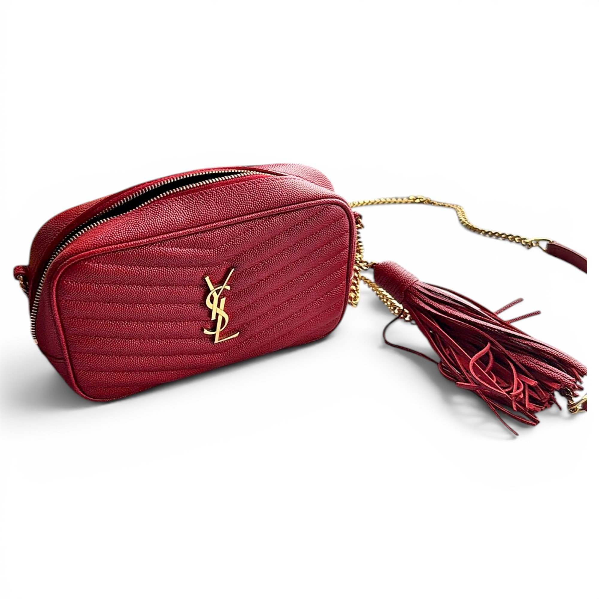 Lou leather crossbody bag