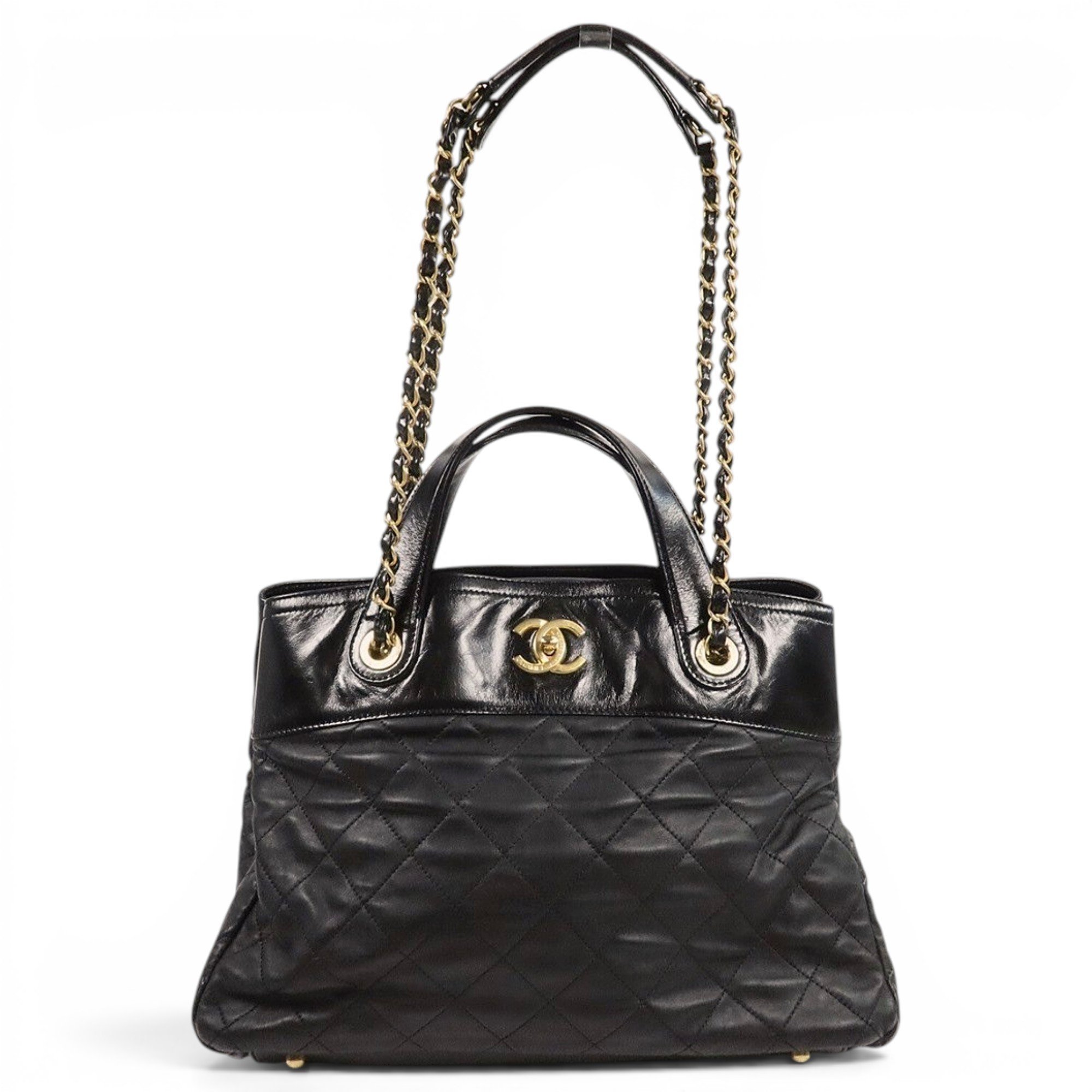 Deauville leather tote
