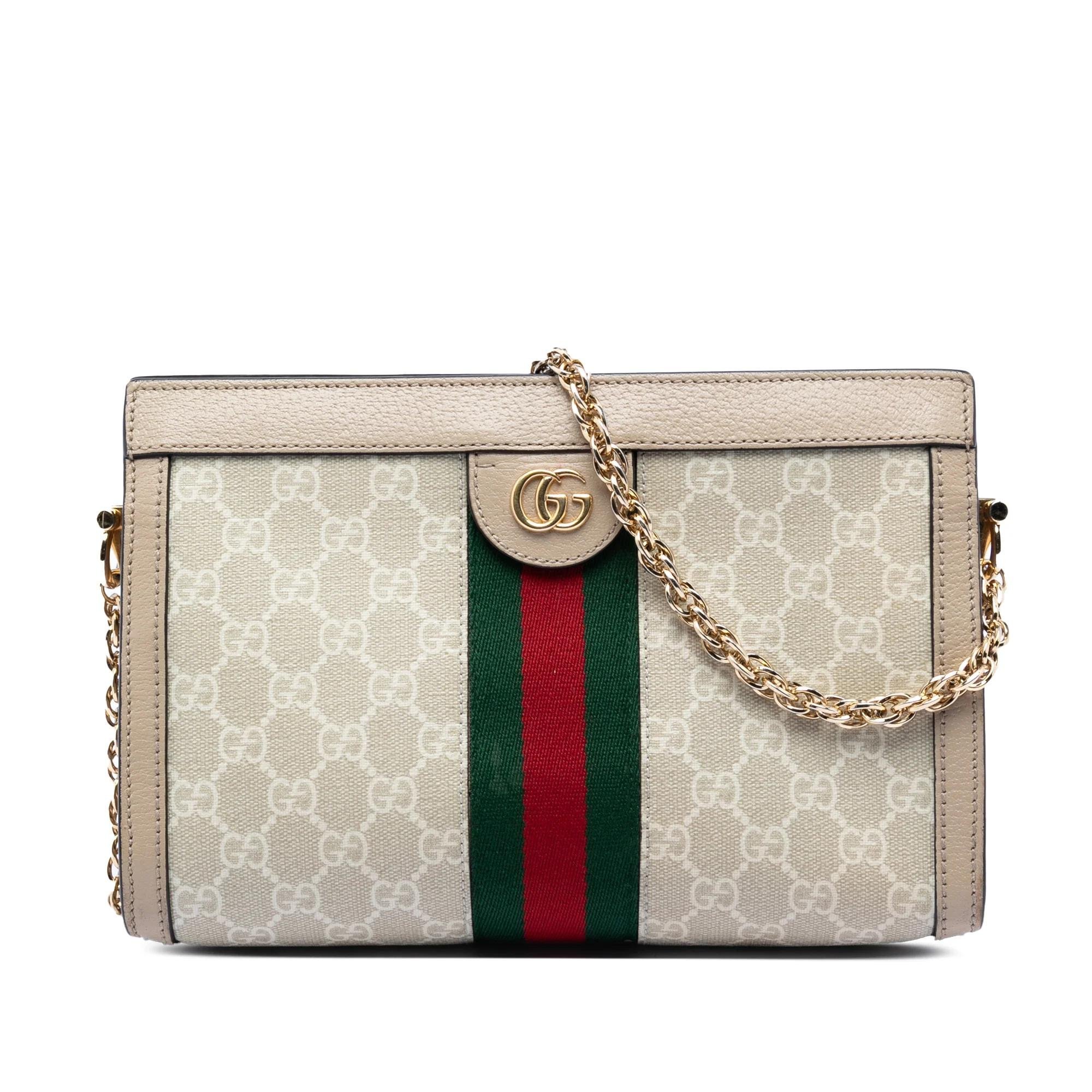 Ophidia leather crossbody bag
