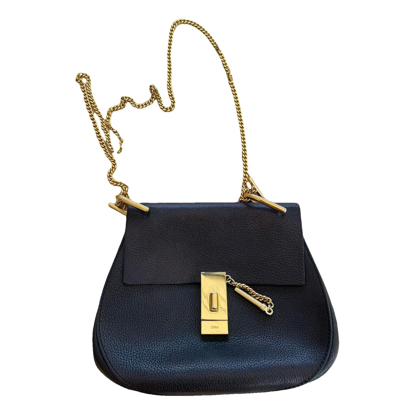 Drew leather crossbody bag