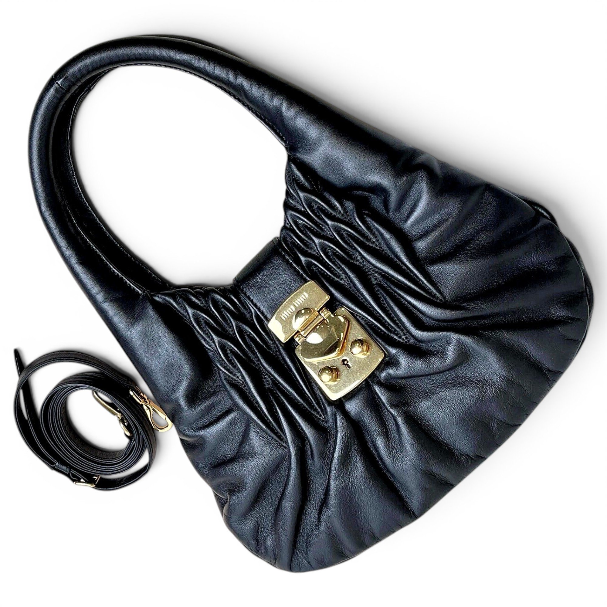 Leather handbag