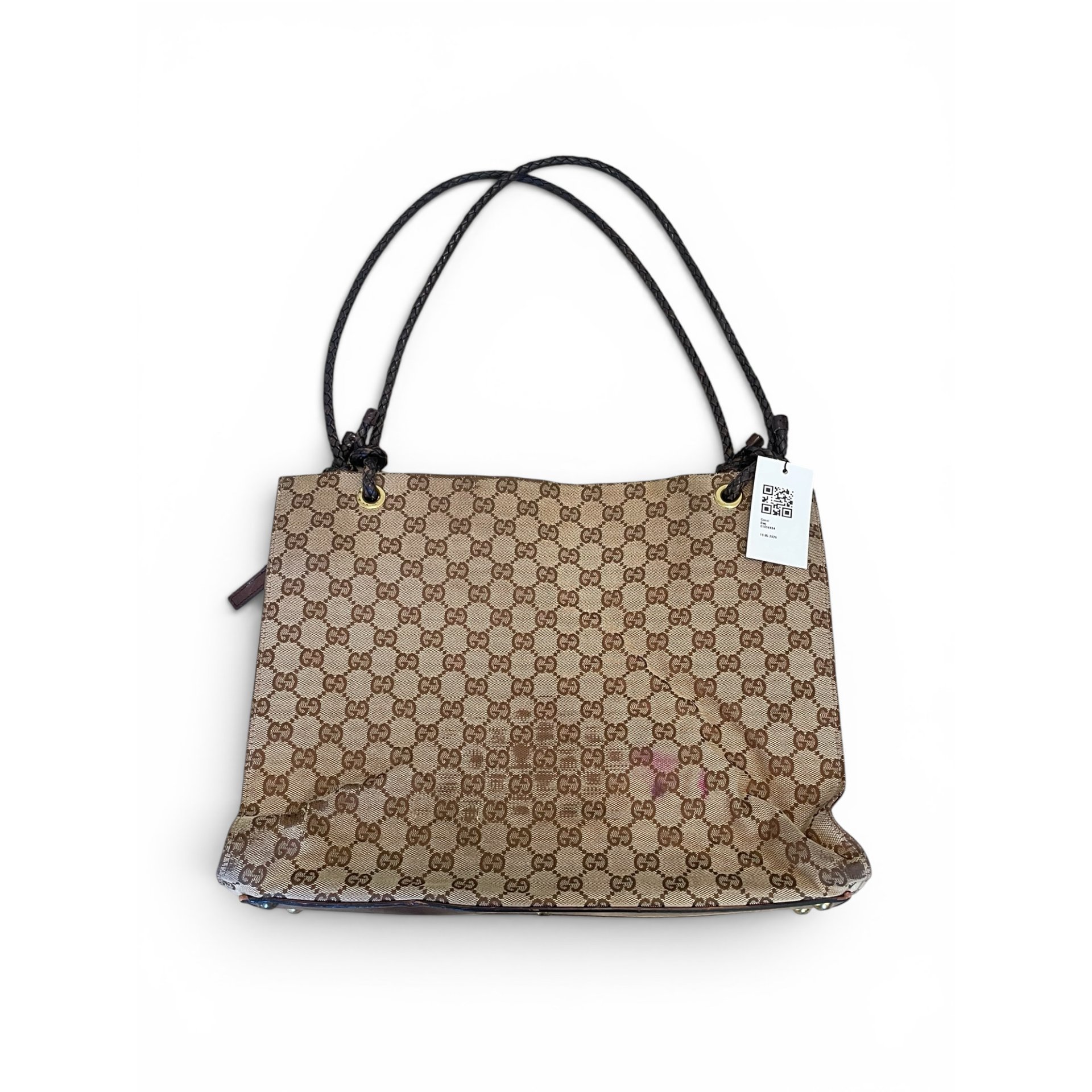 Eclipse leather handbag
