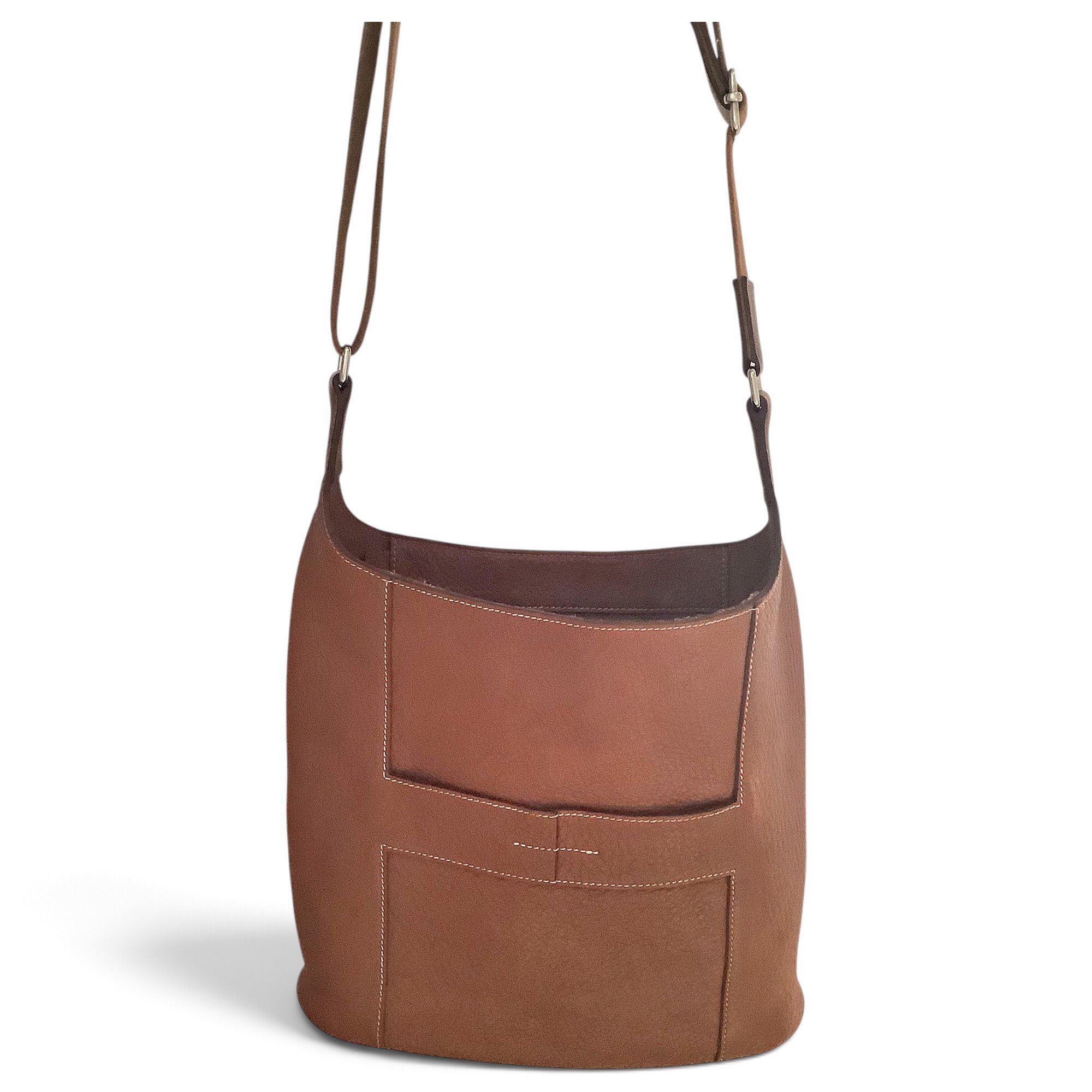 Leather handbag