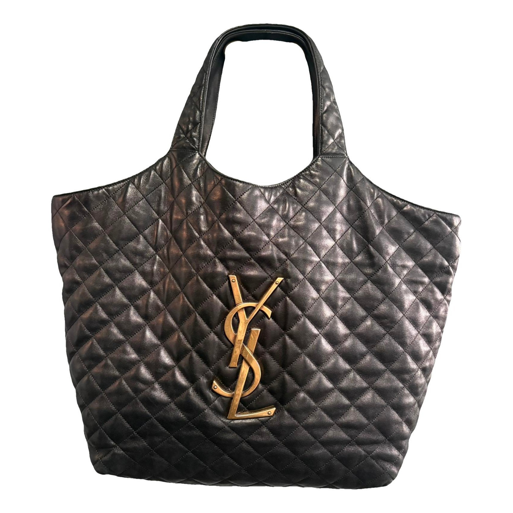 Leather tote