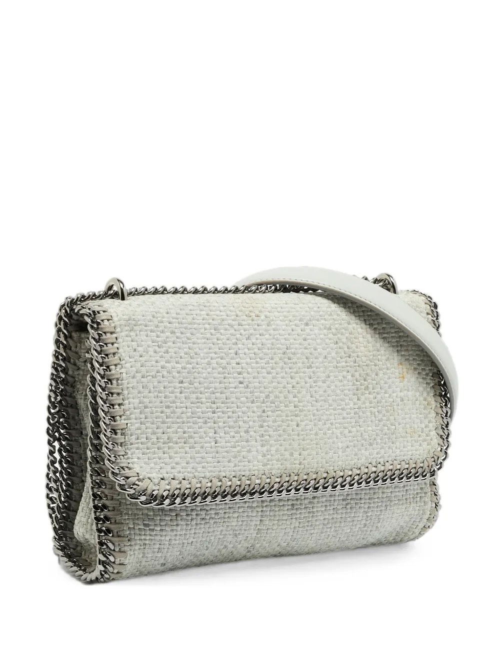 Falabella raffia shoulder bag