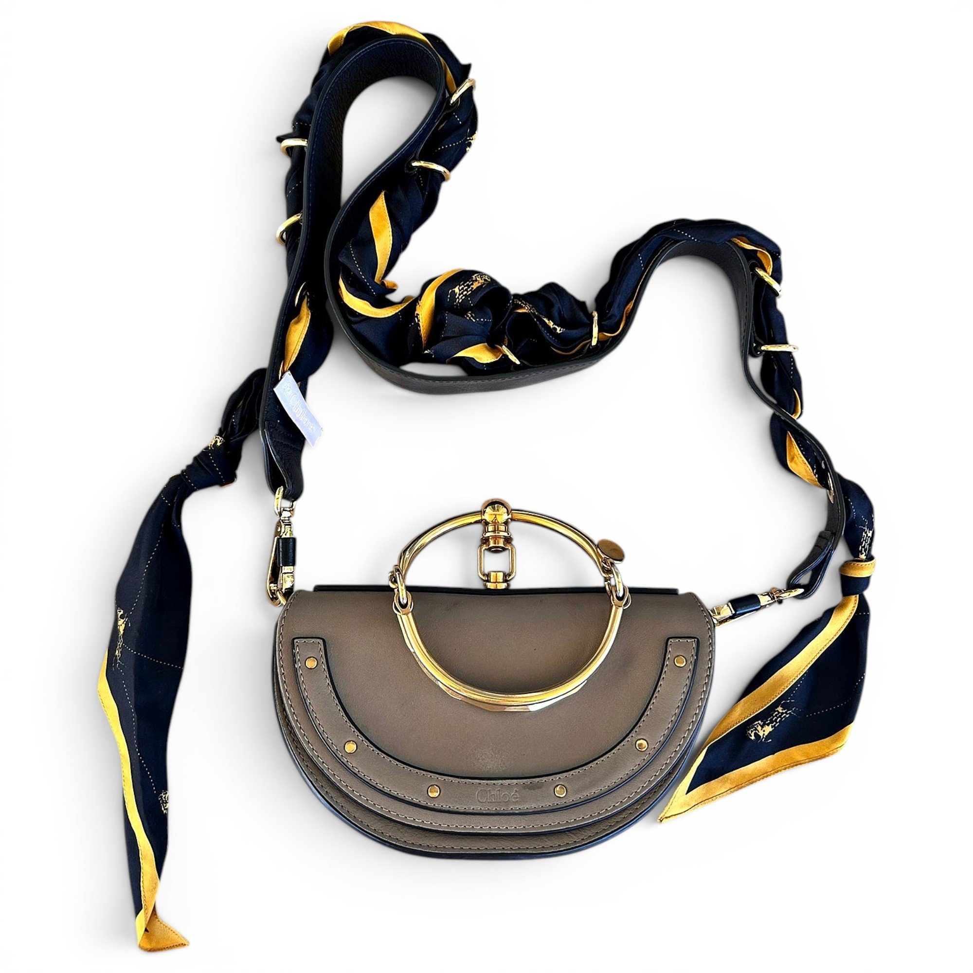 Bracelet Nile leather handbag