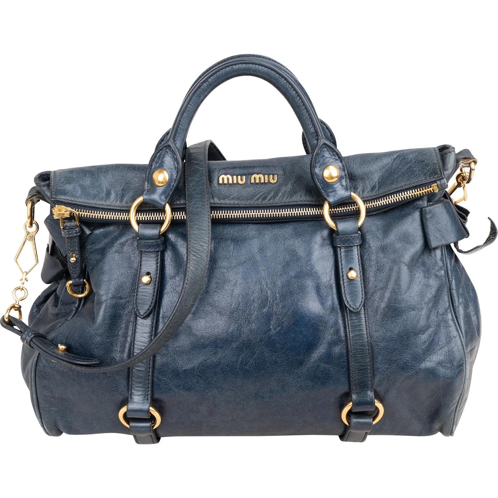 Vitello leather handbag