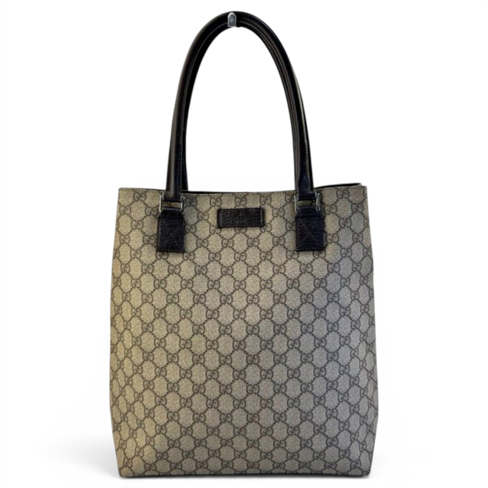 Leather tote