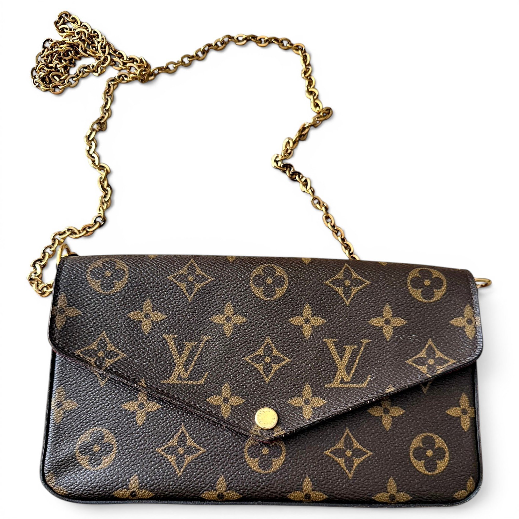 Félicie leather crossbody bag