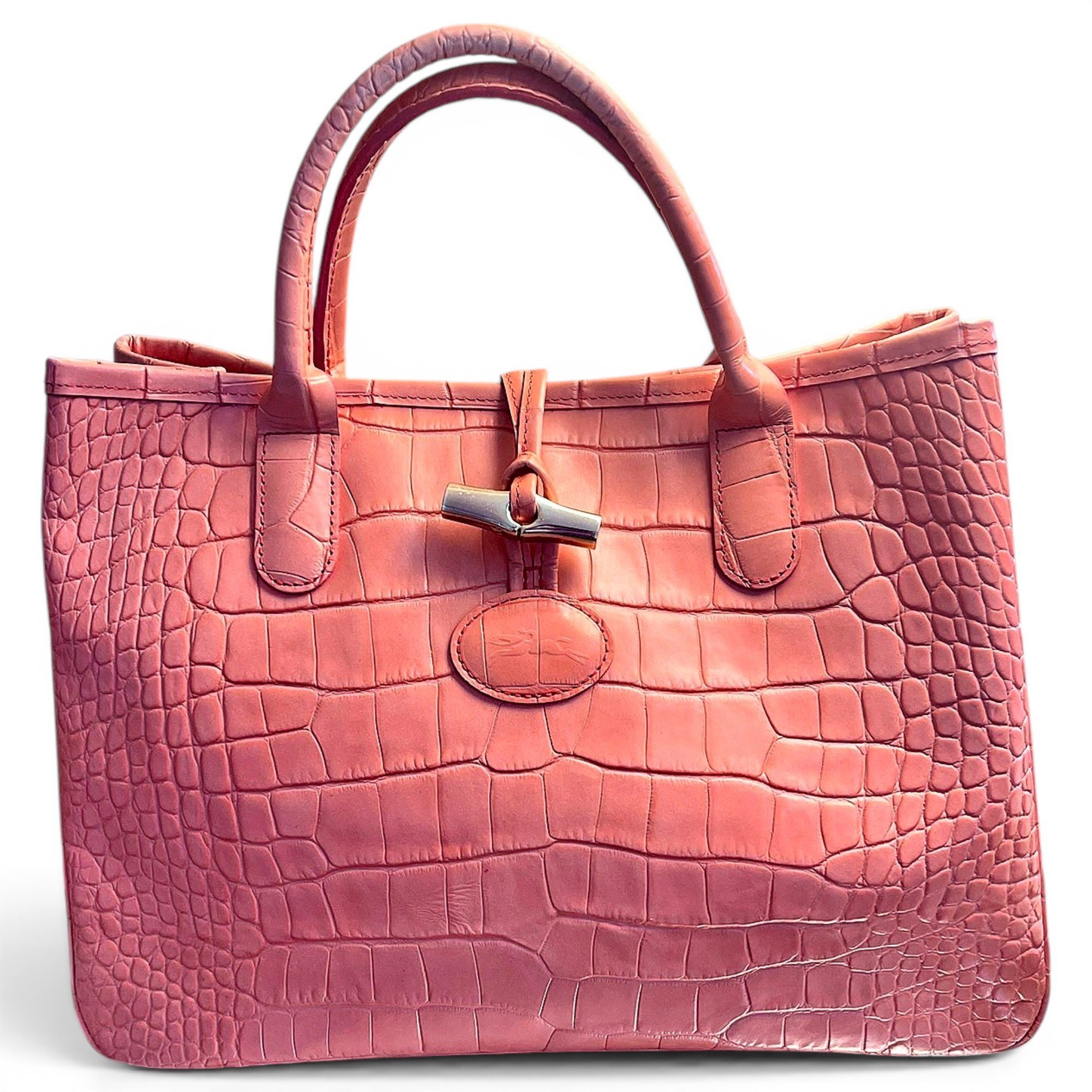 Longchamp Roseau leather handbag