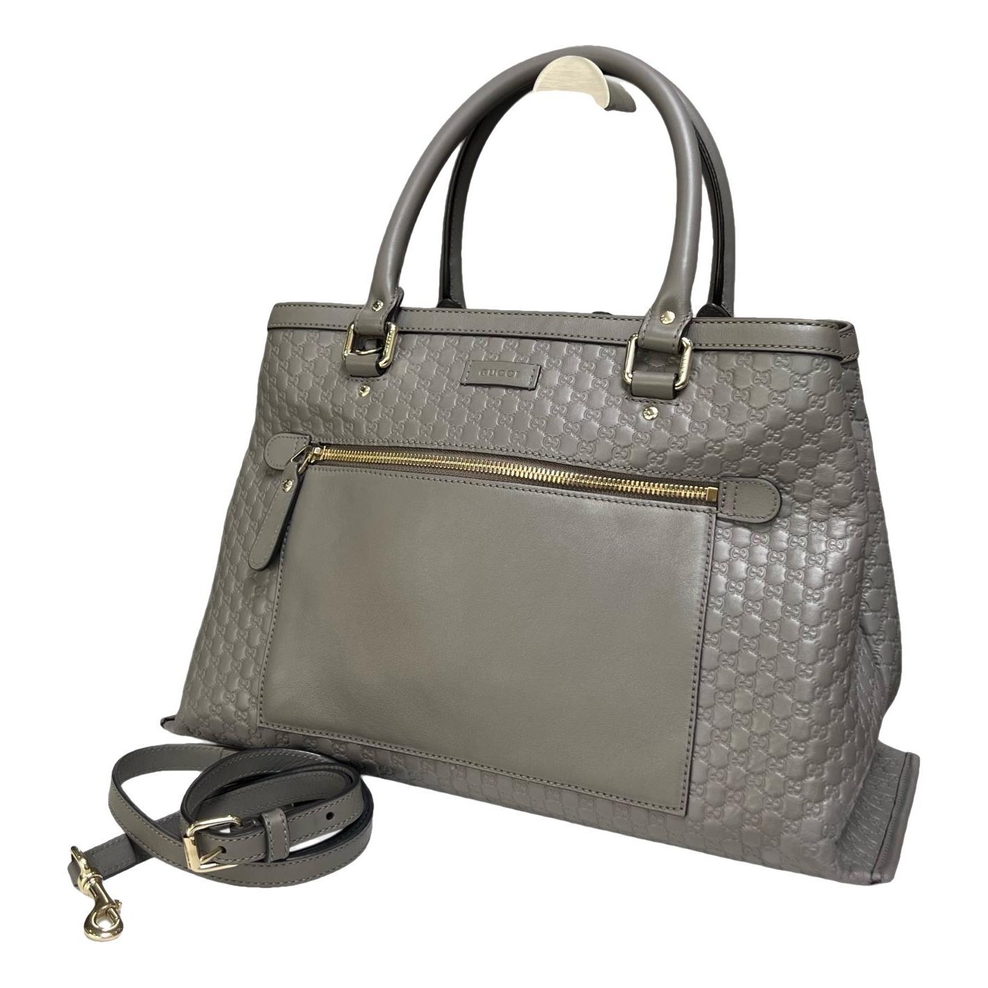 Leather handbag