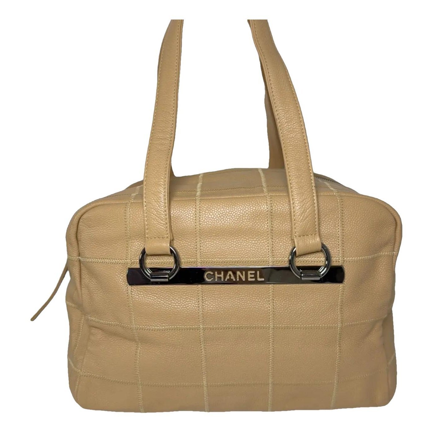 East West Chocolate Bar leather handbag