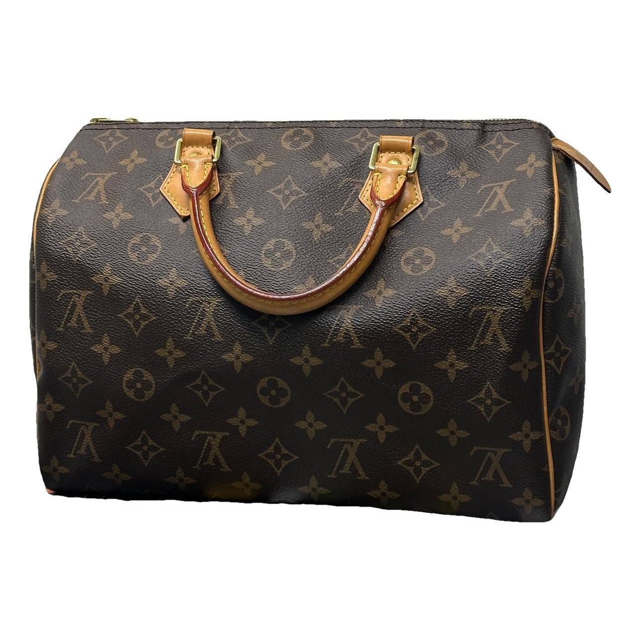 Speedy leather handbag
