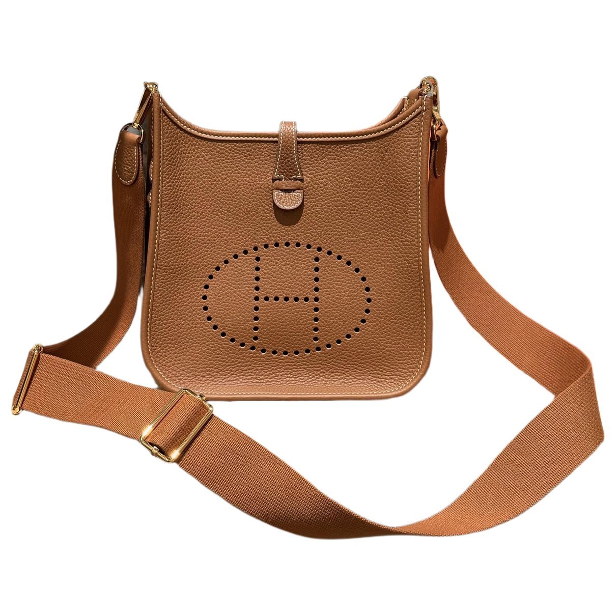 Hermes Evelyne Handbag Clemence Leather 2026
