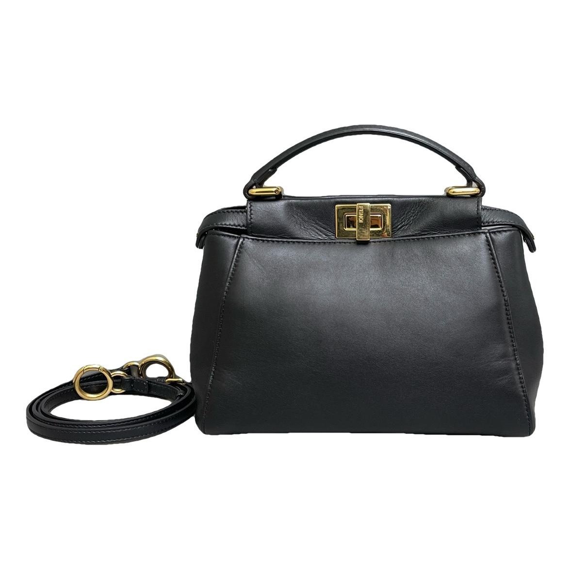 Peekaboo leather handbag