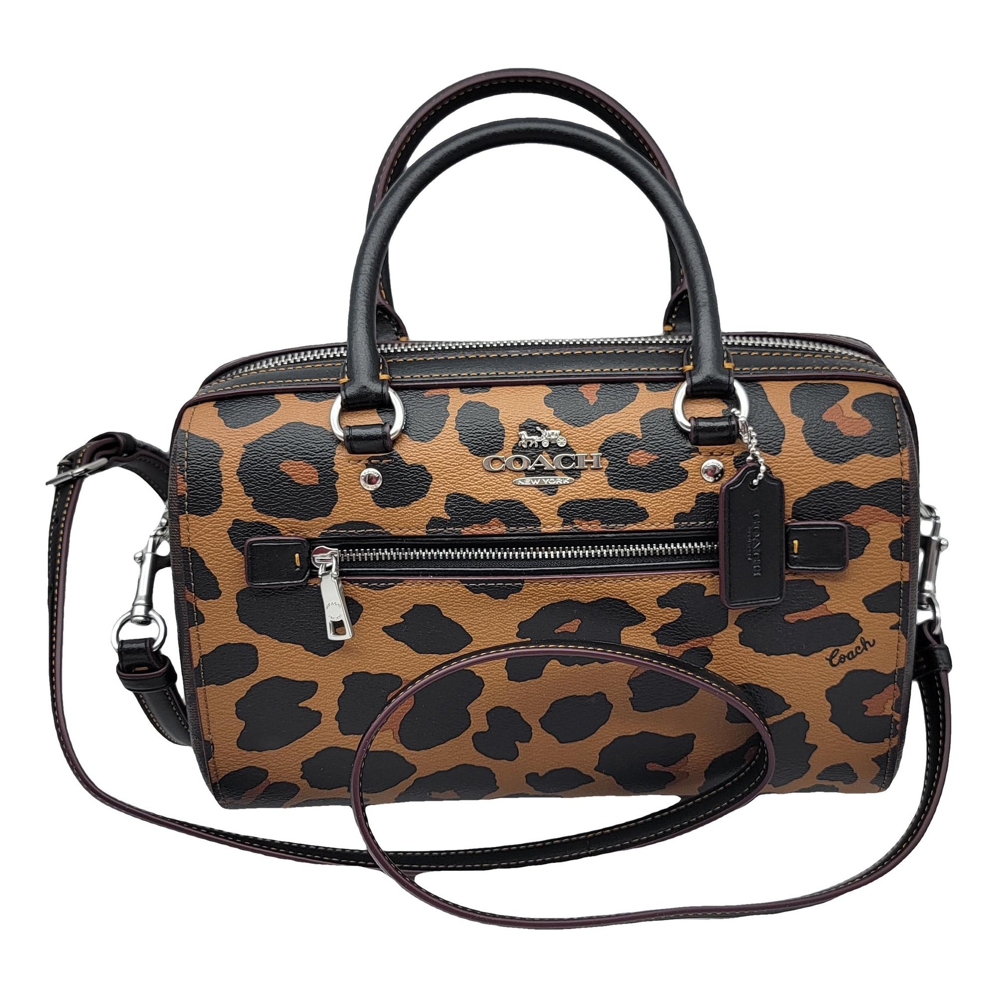 Leather satchel