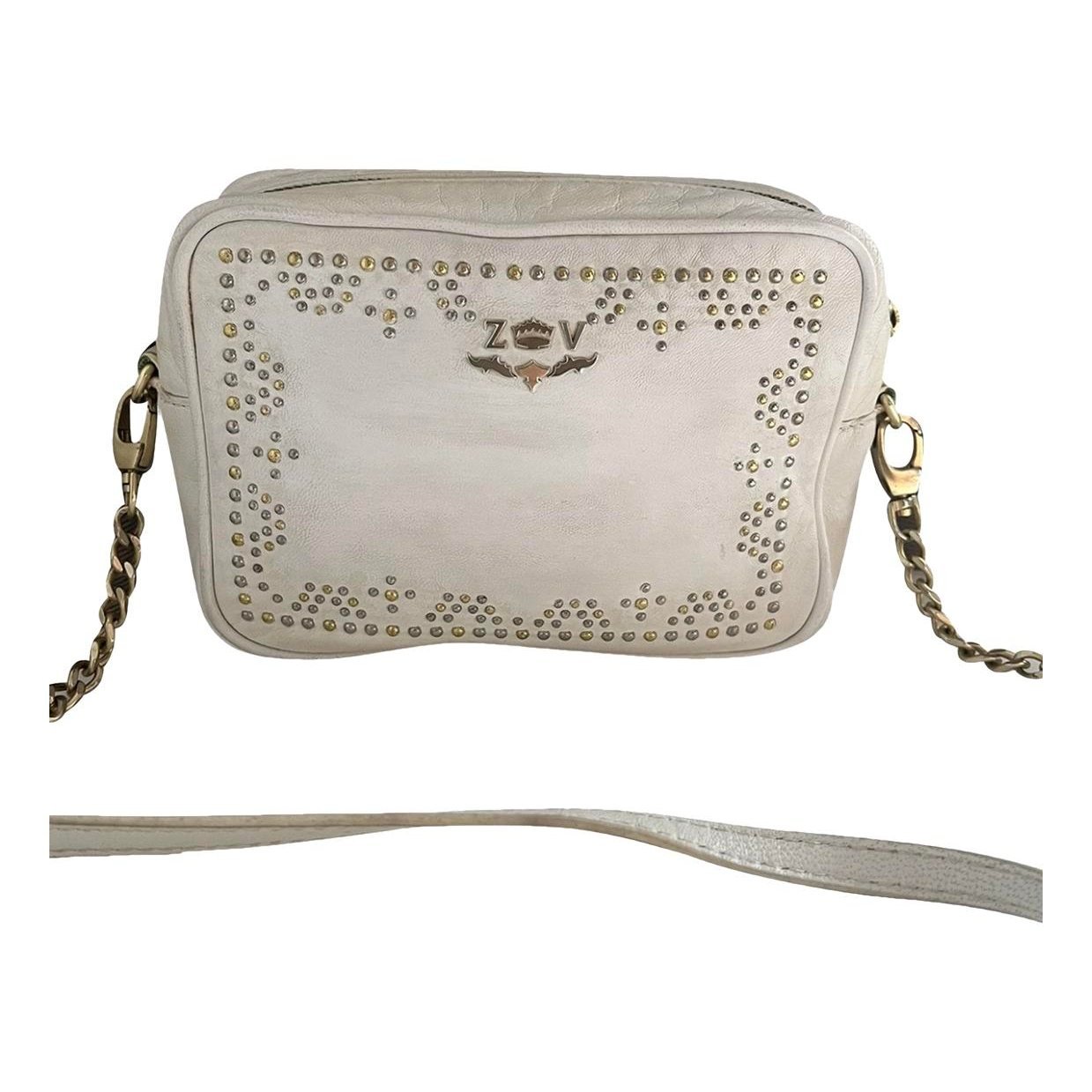 Rock leather crossbody bag