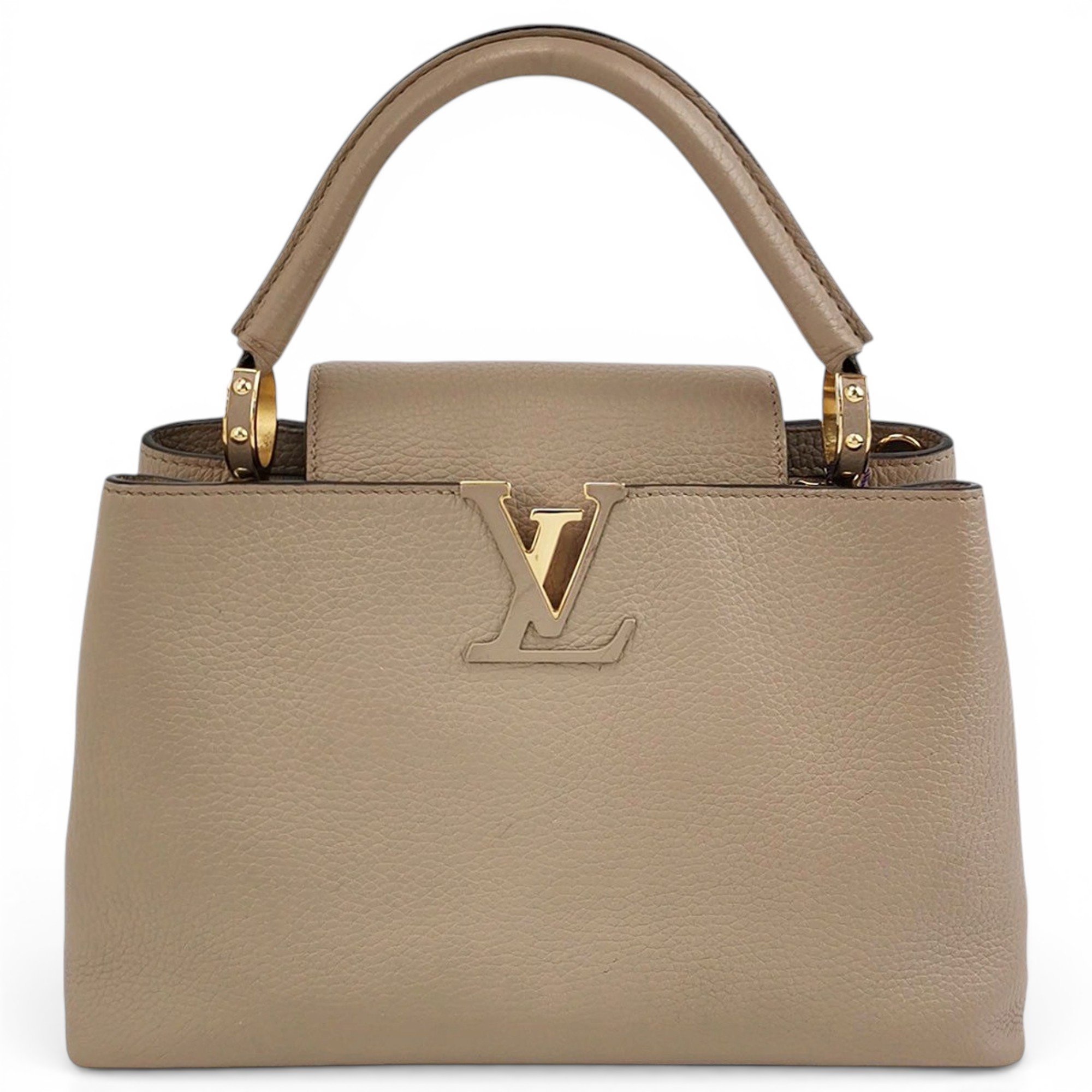 Capucines leather handbag