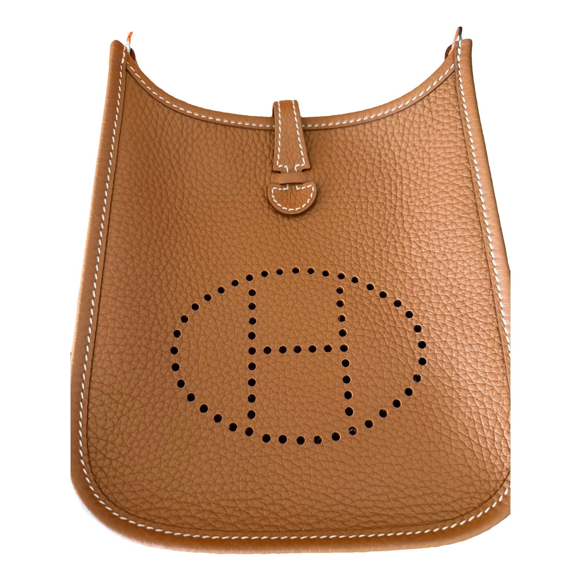 Hermes Evelyne leather crossbody bag