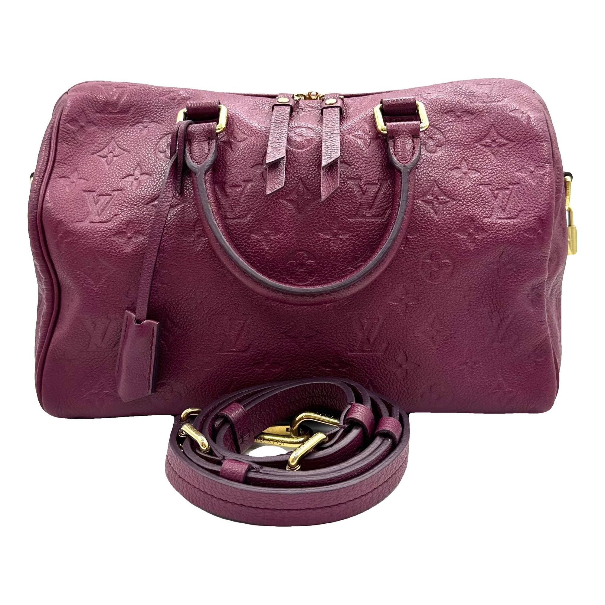 Speedy Bandoulière leather handbag
