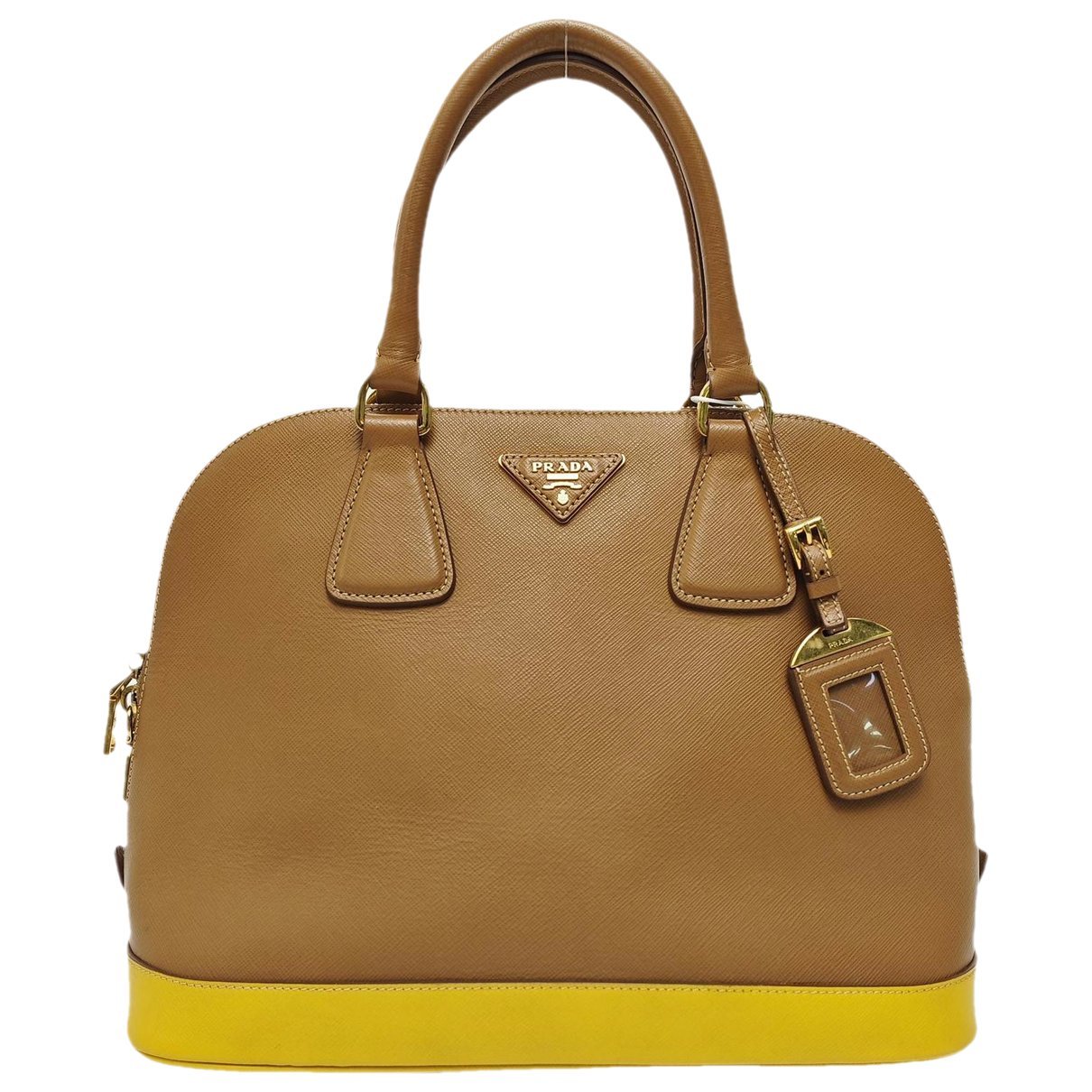 Promenade leather handbag