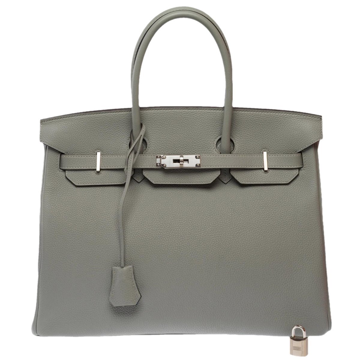Birkin 35 leather handbag
